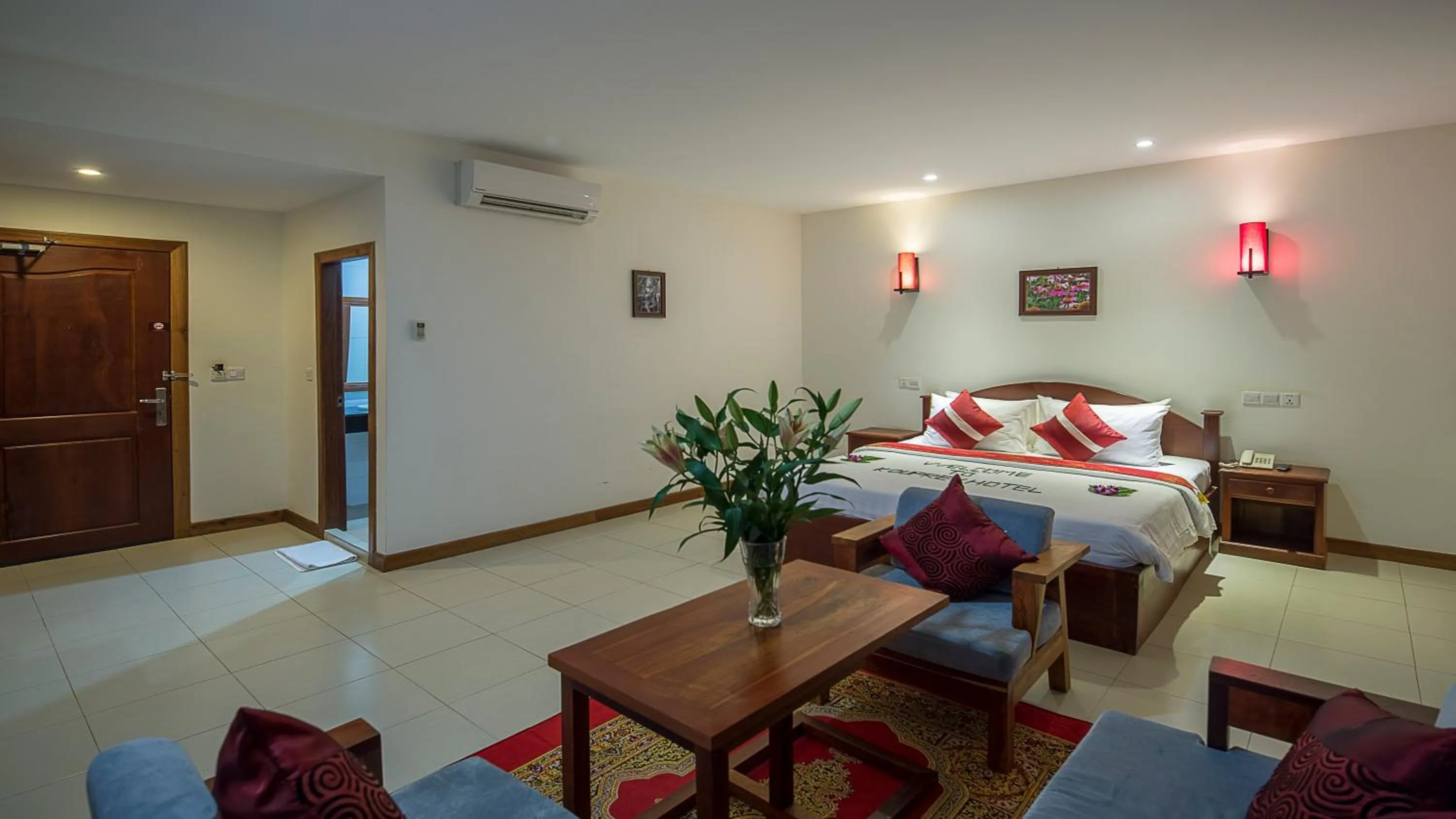 Bedroom, Bed in Kouprey Hotel