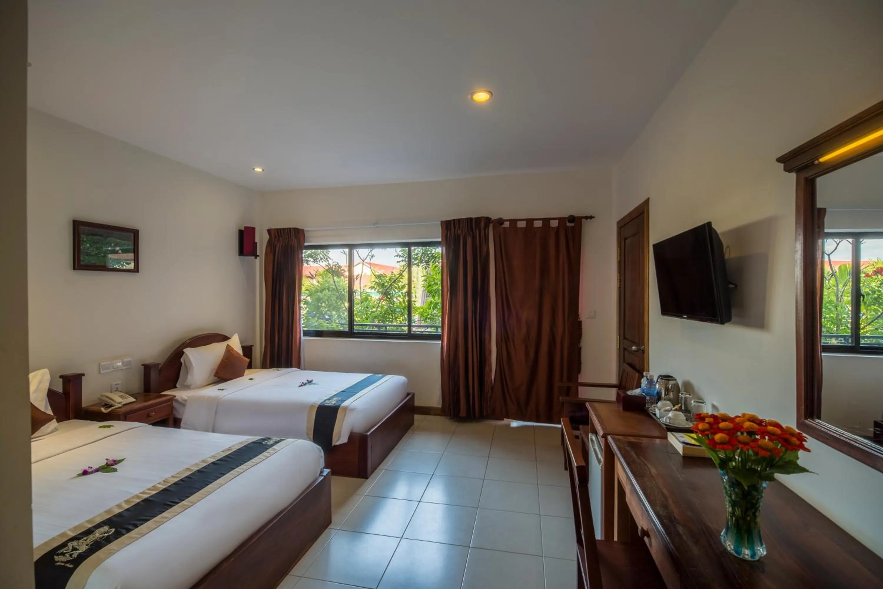 Bedroom, Bed in Kouprey Hotel