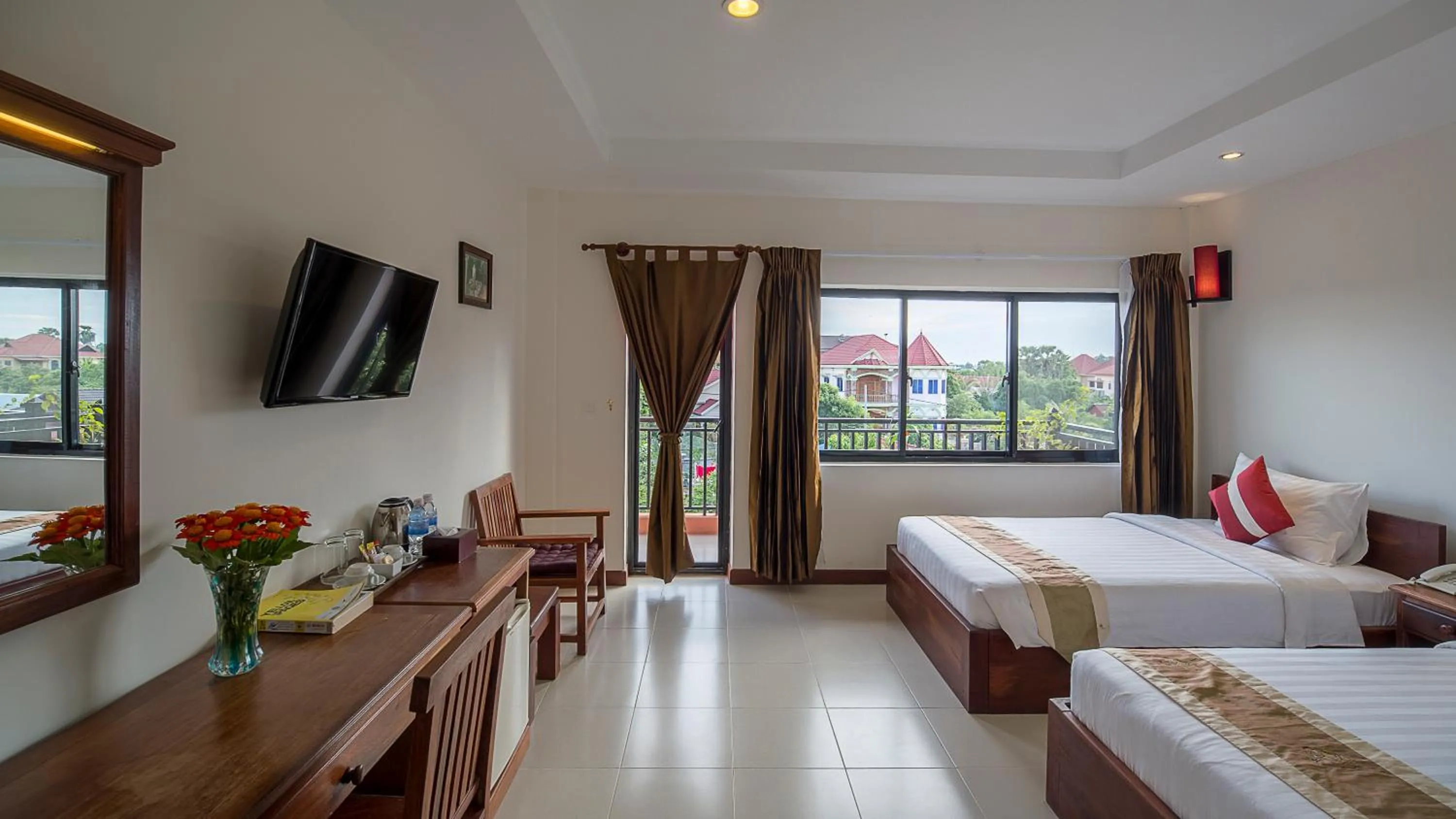 Bedroom, Bed in Kouprey Hotel