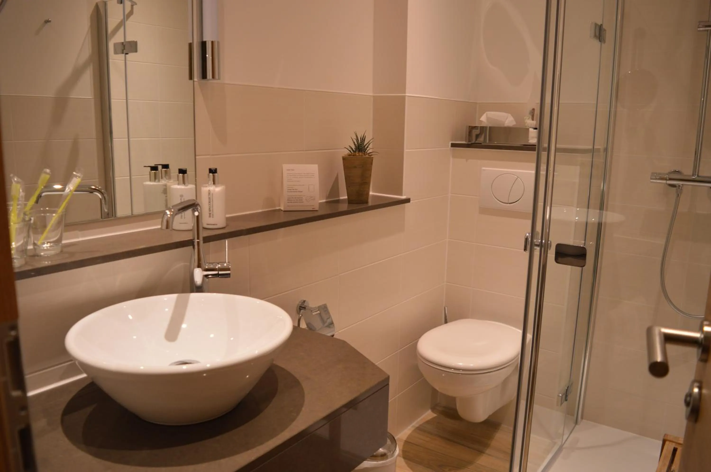 Bathroom in Landhaus Zum Heidewanderer mit THERMEplus