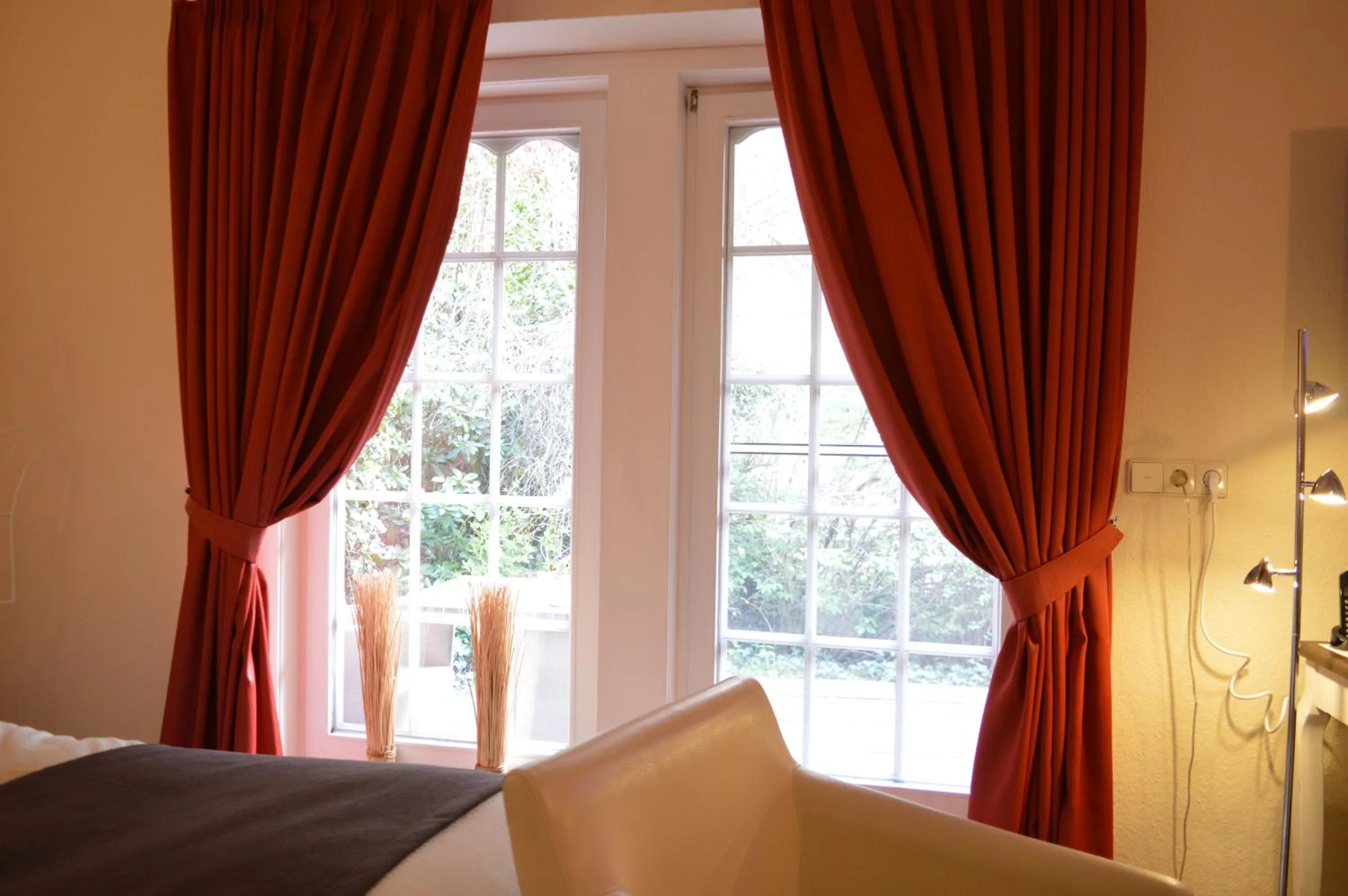 Decorative detail, Bed in Landhaus Zum Heidewanderer mit THERMEplus