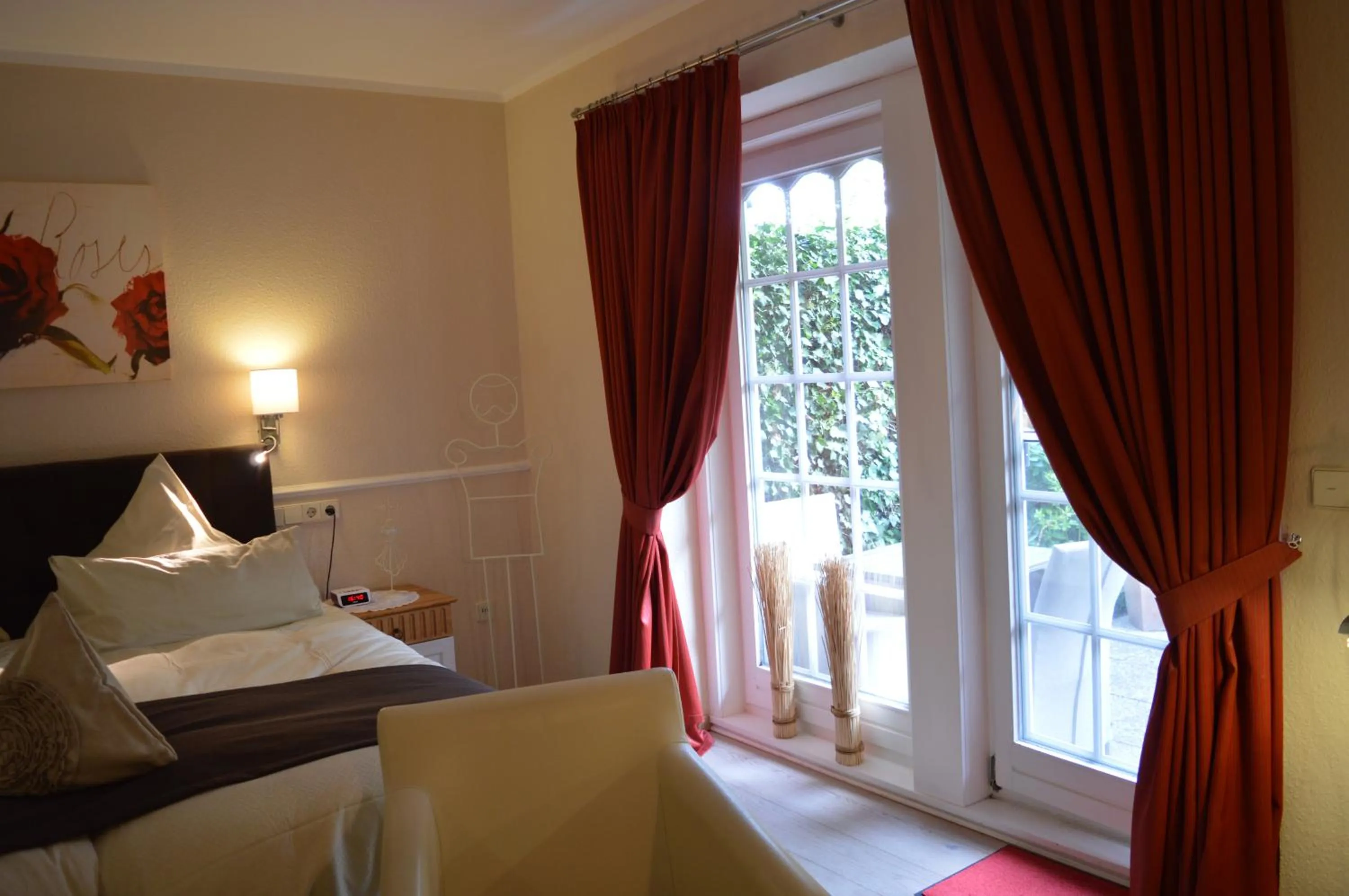 Photo of the whole room, Bed in Landhaus Zum Heidewanderer mit THERMEplus