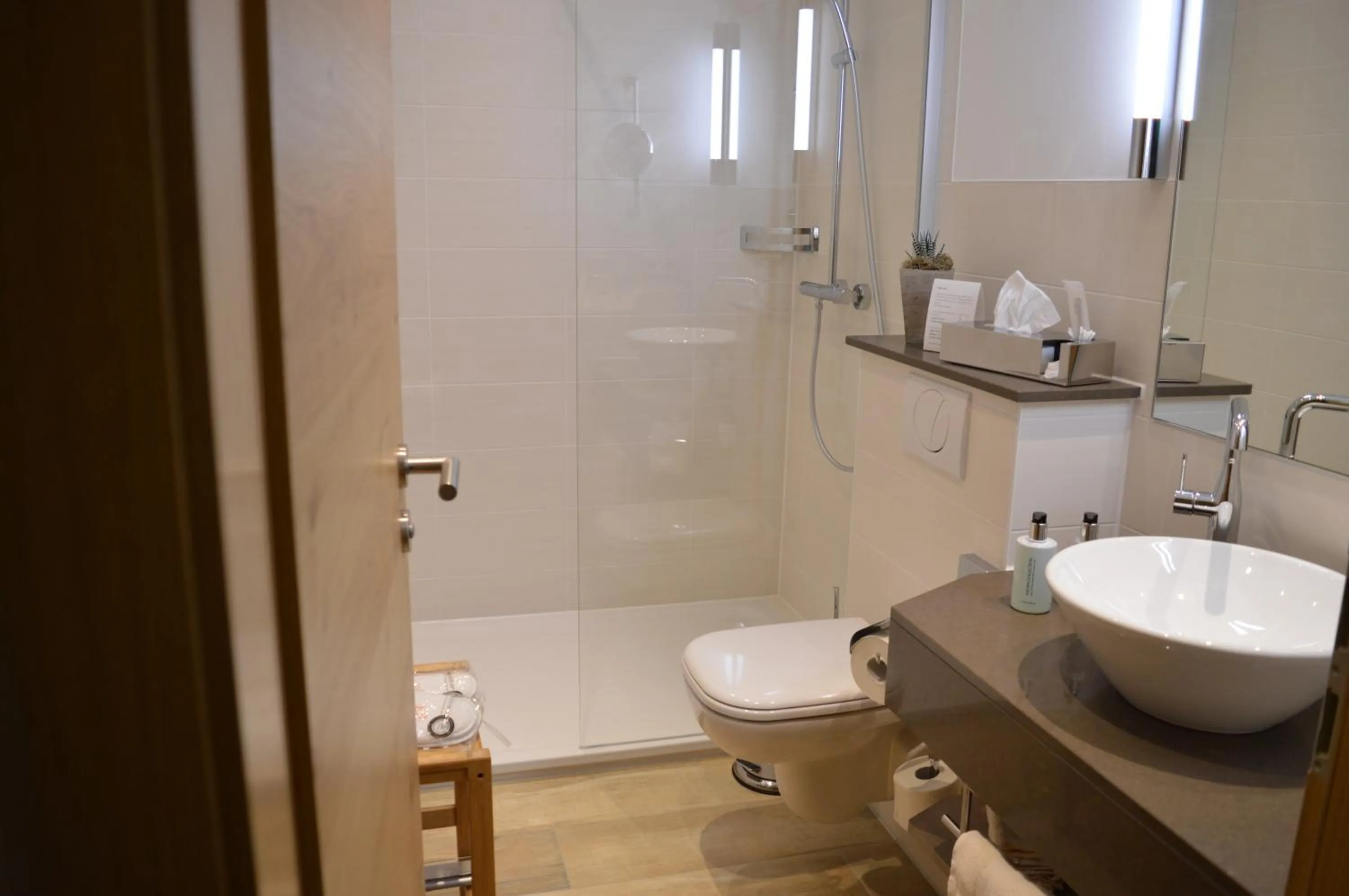 Bathroom in Landhaus Zum Heidewanderer mit THERMEplus