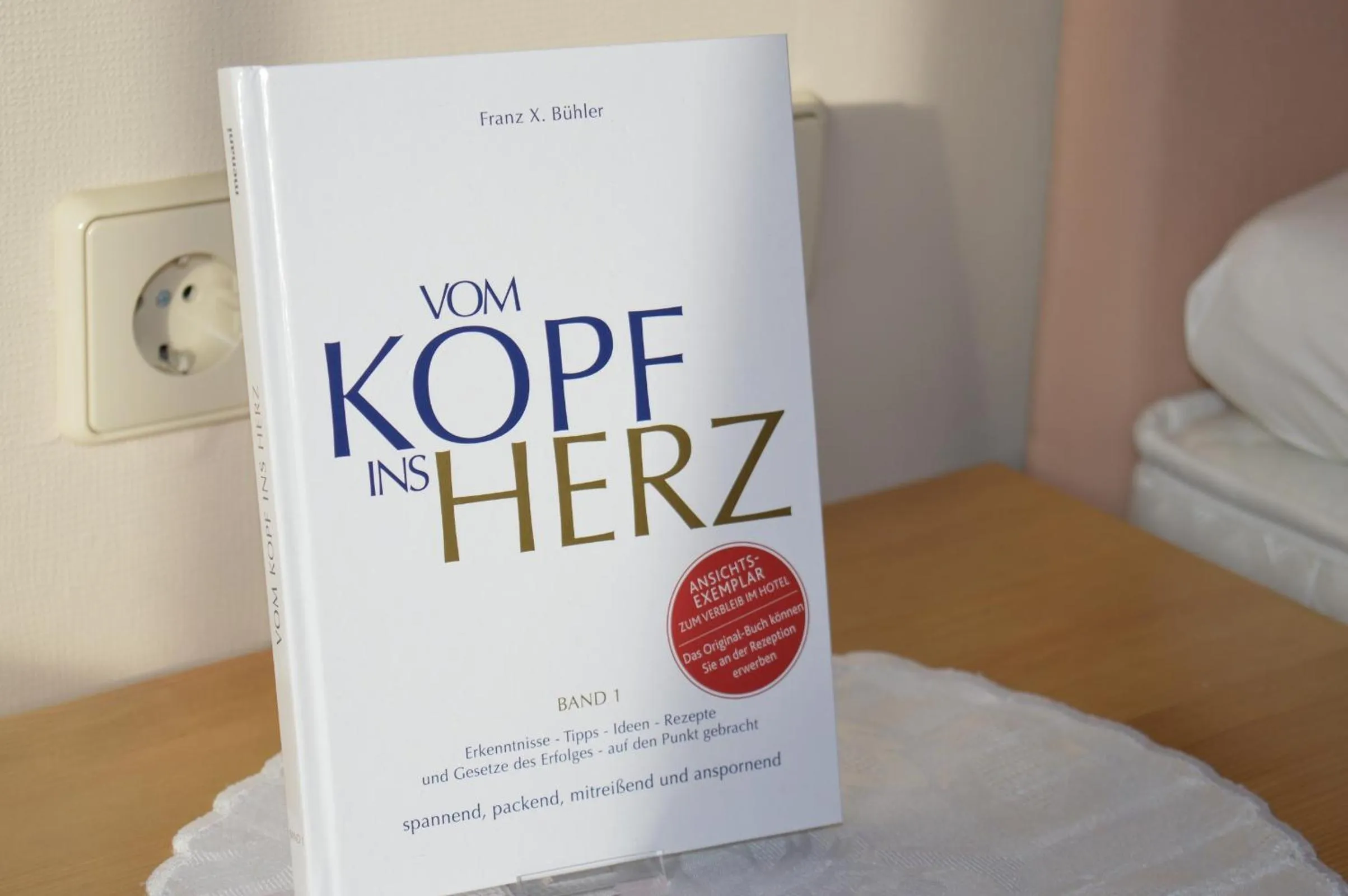 Bed in Landhaus Zum Heidewanderer mit THERMEplus