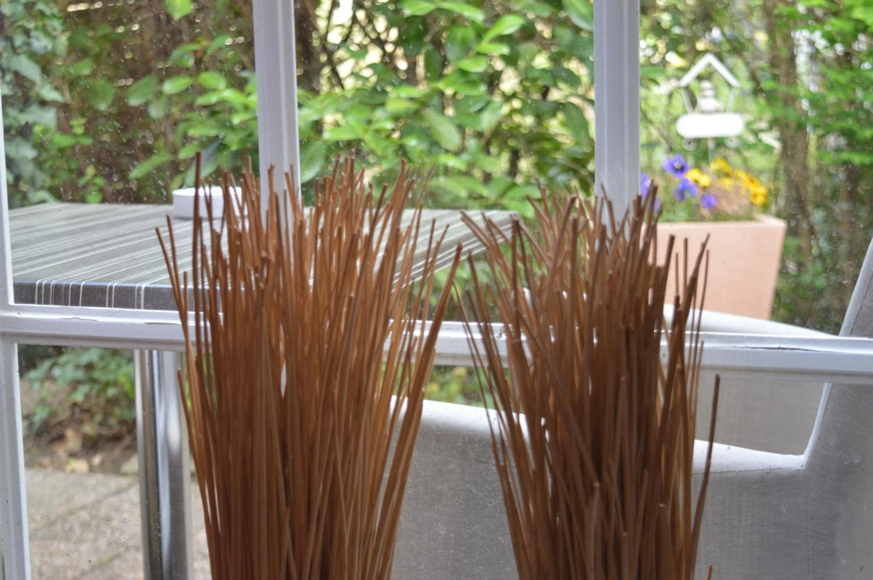 Garden view in Landhaus Zum Heidewanderer mit THERMEplus