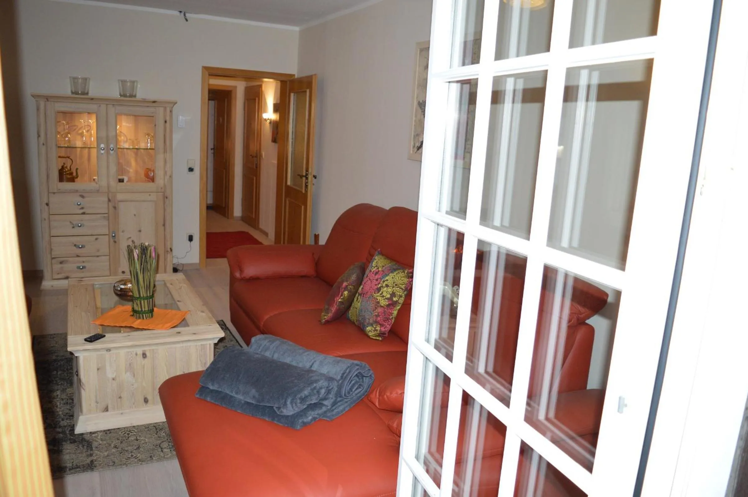 Living room in Landhaus Zum Heidewanderer mit THERMEplus