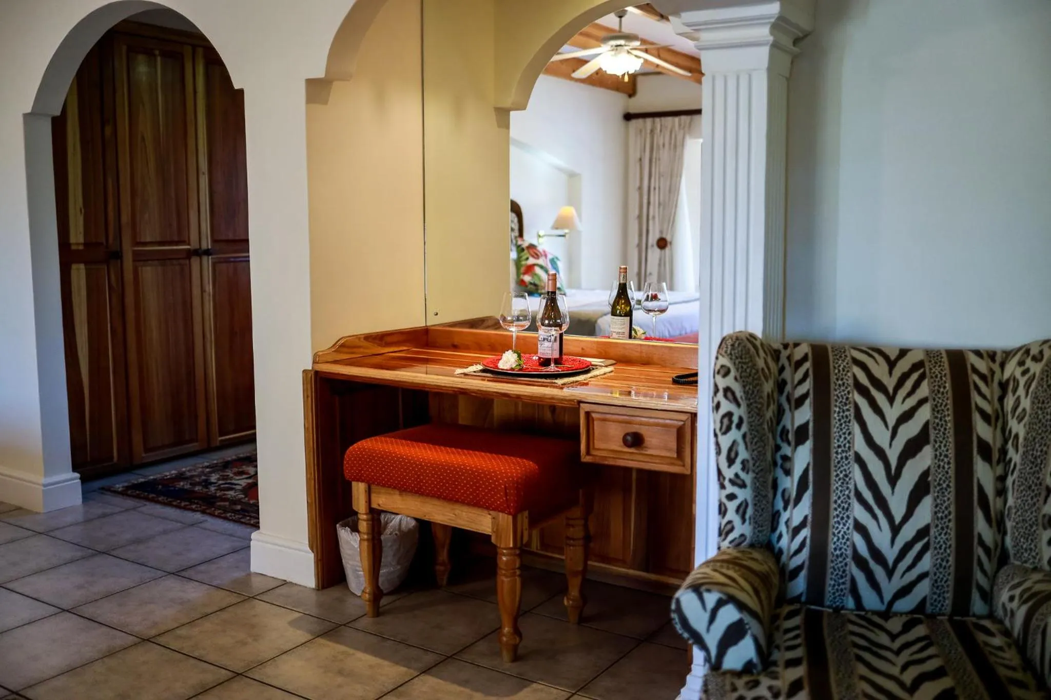 Seating area in Altes Landhaus Country Lodge