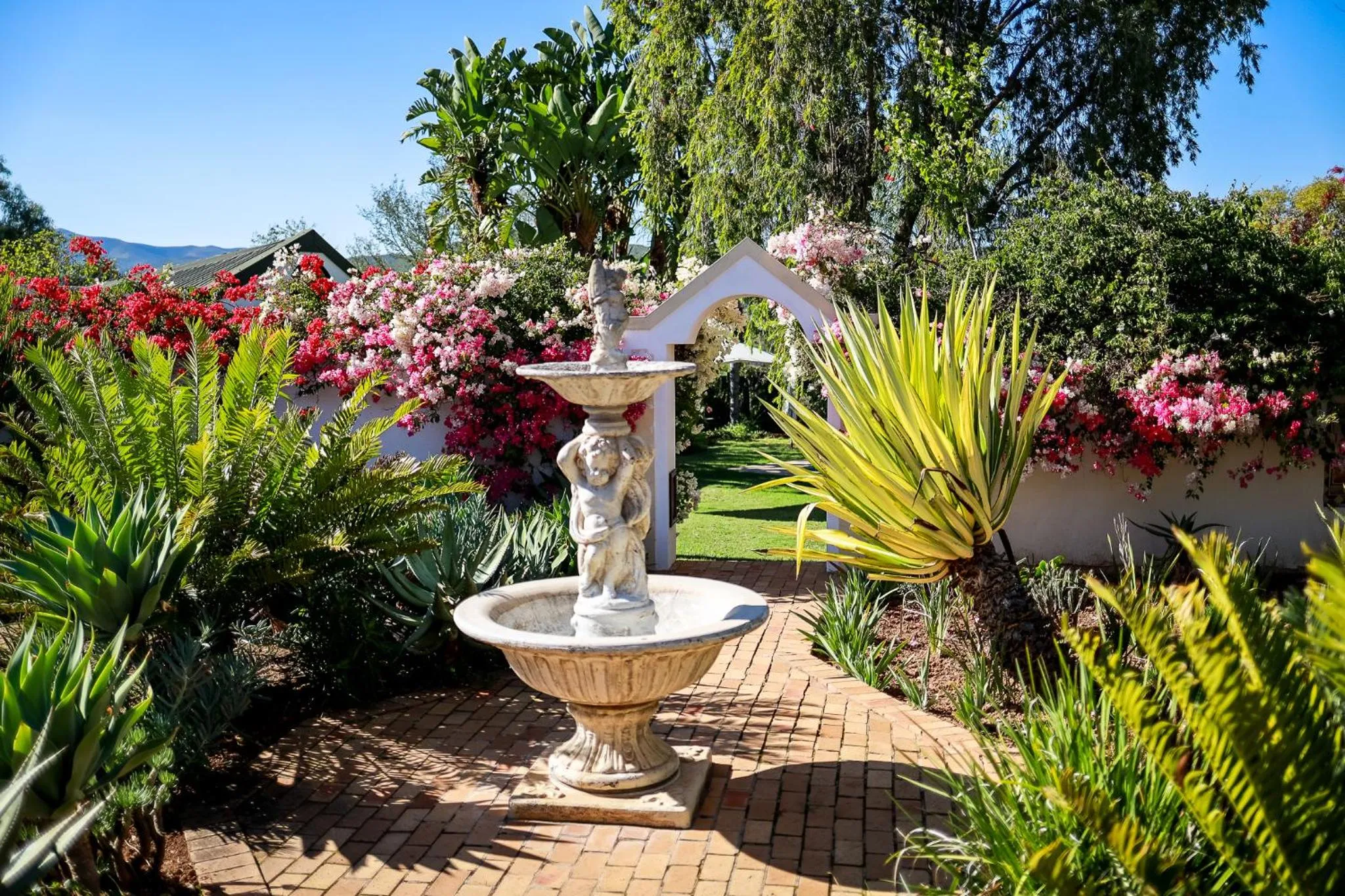 Garden in Altes Landhaus Country Lodge