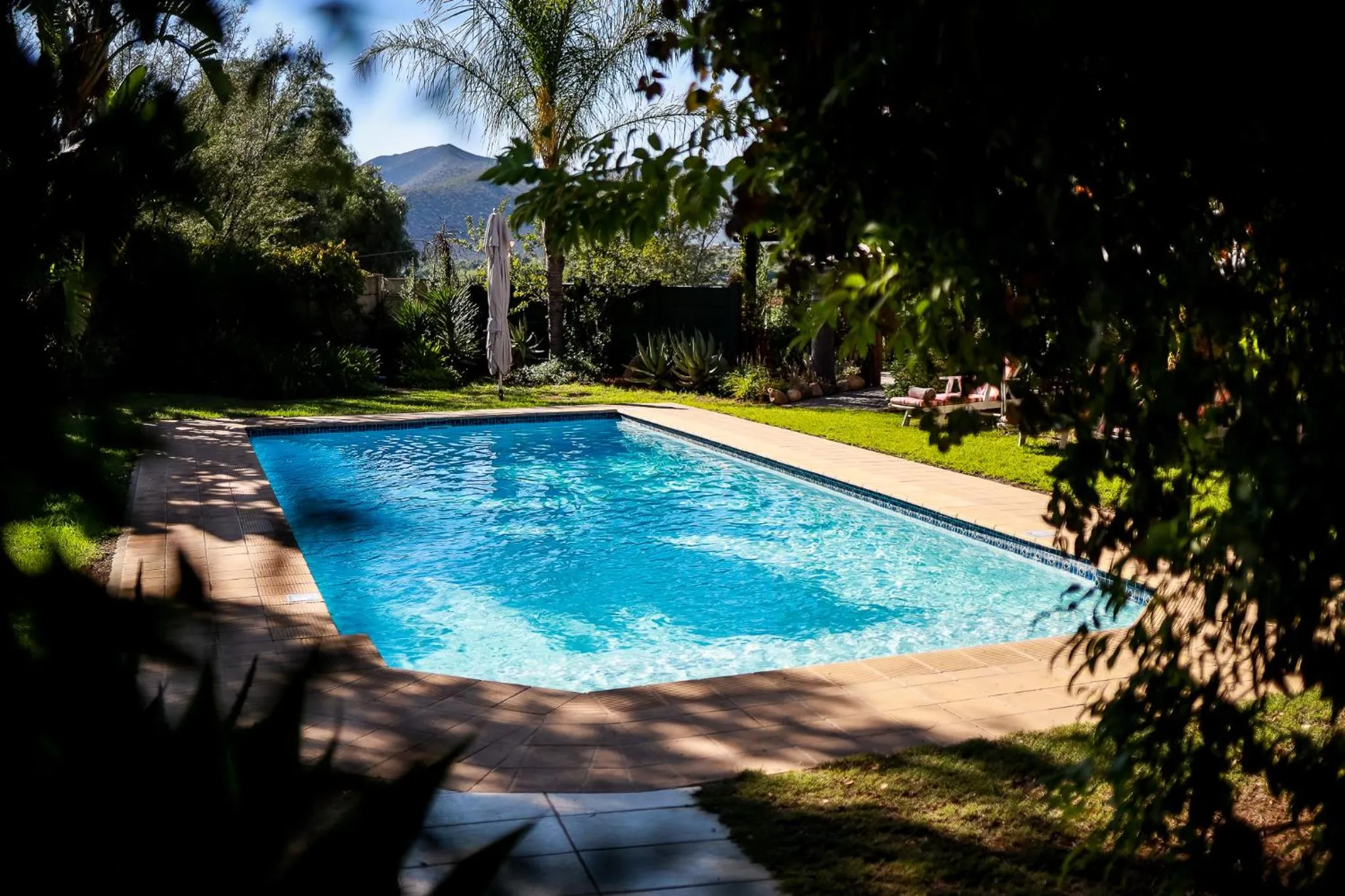 Swimming pool in Altes Landhaus Country Lodge