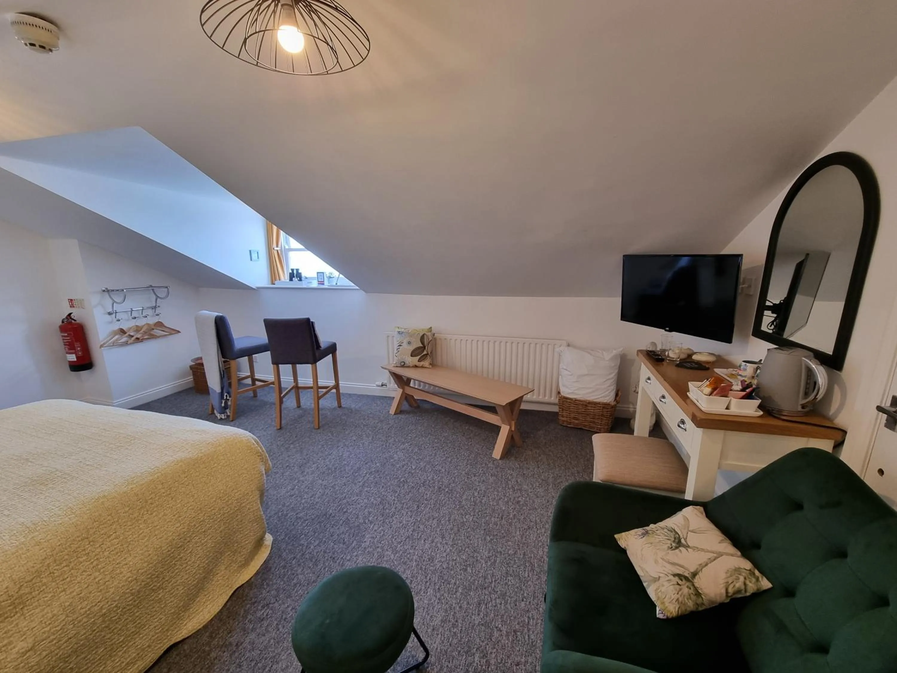 Bedroom, Bed in Glan Y Mor Hotel (Adult Only)