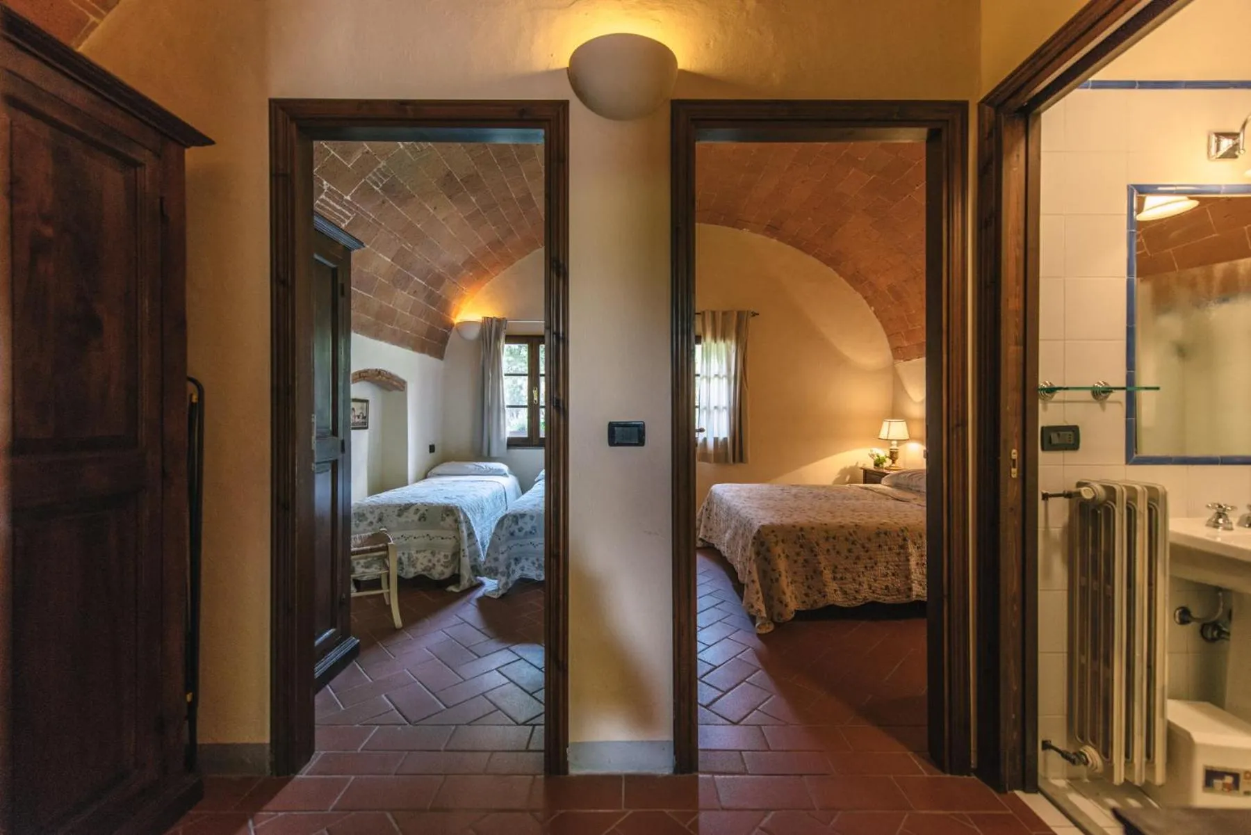 Bed in Tenuta Quarrata