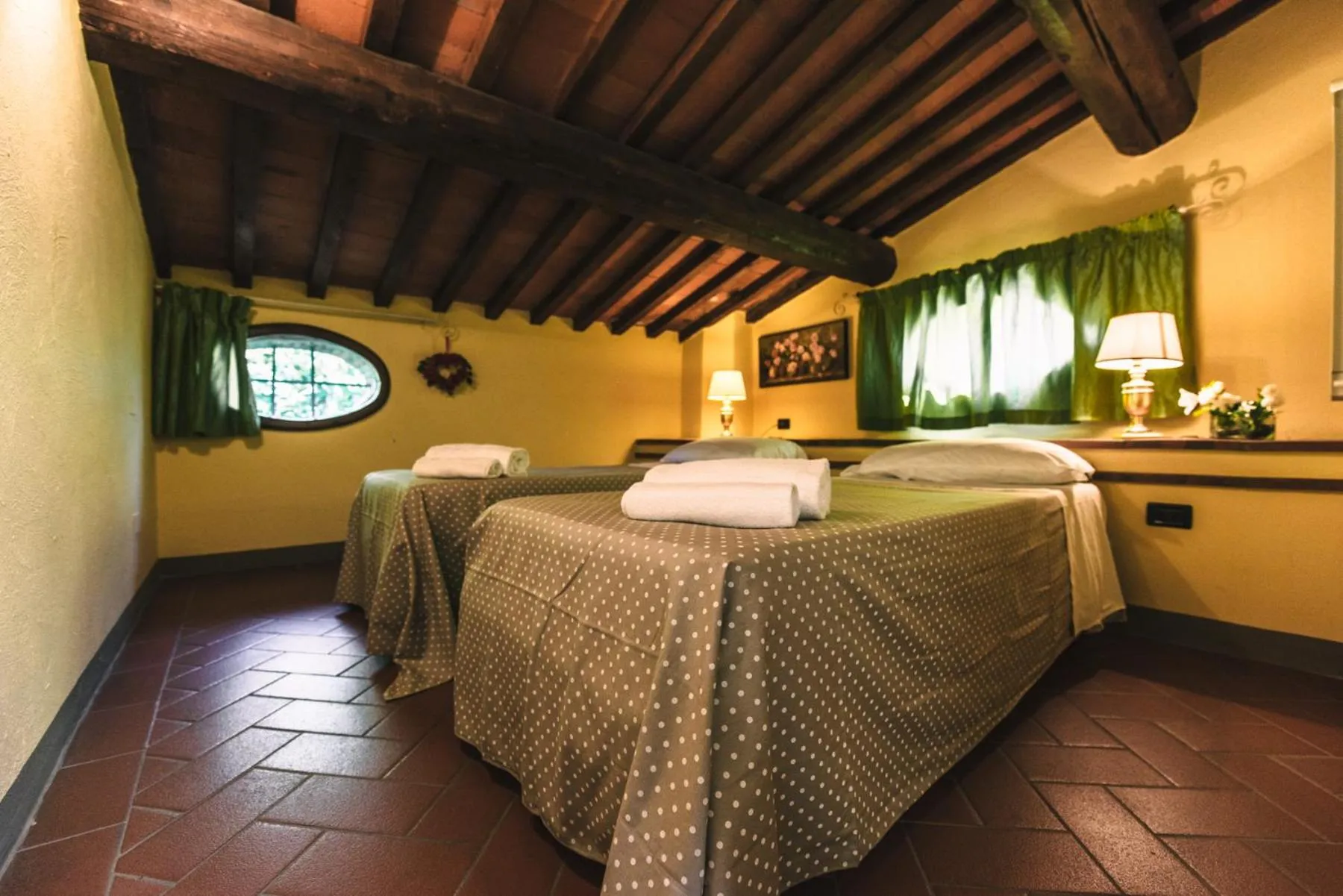 Bed in Tenuta Quarrata