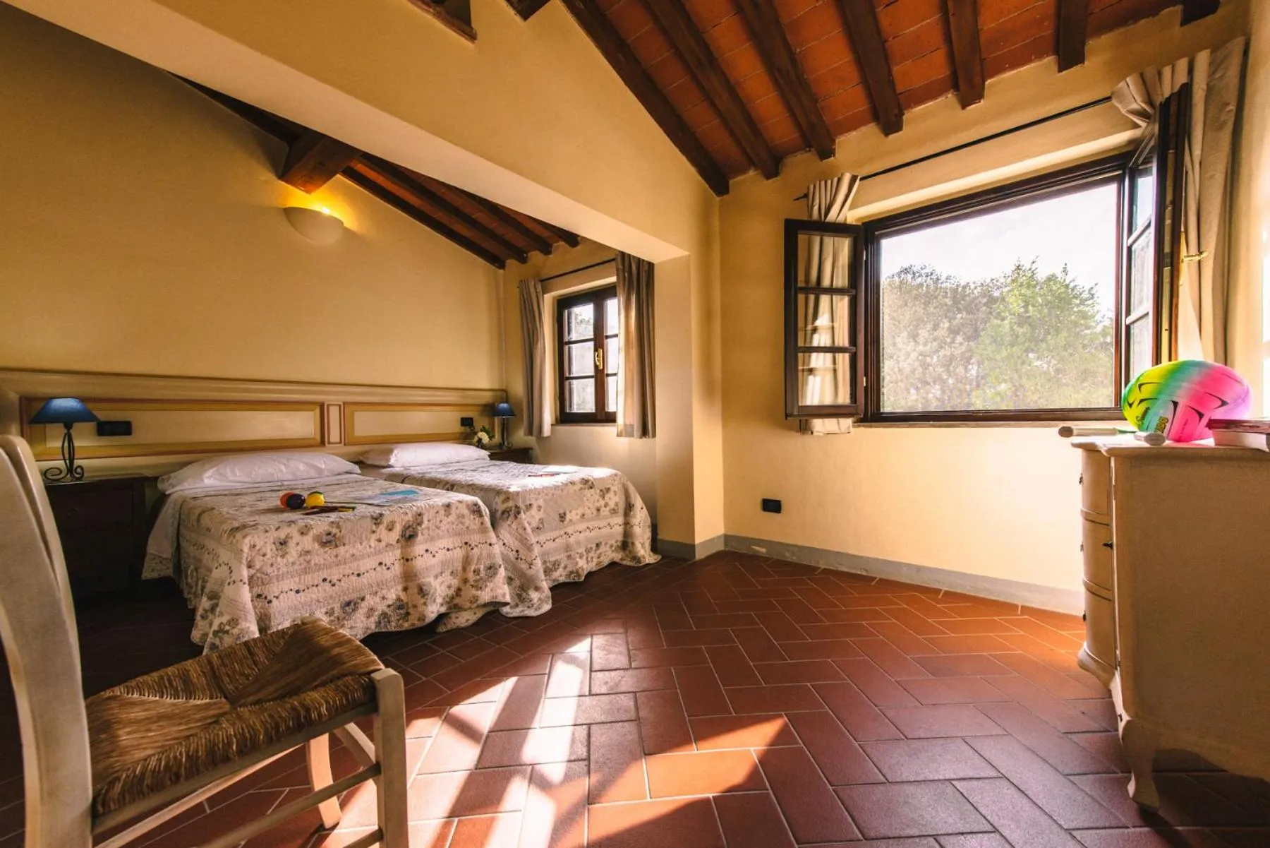 Bed in Tenuta Quarrata