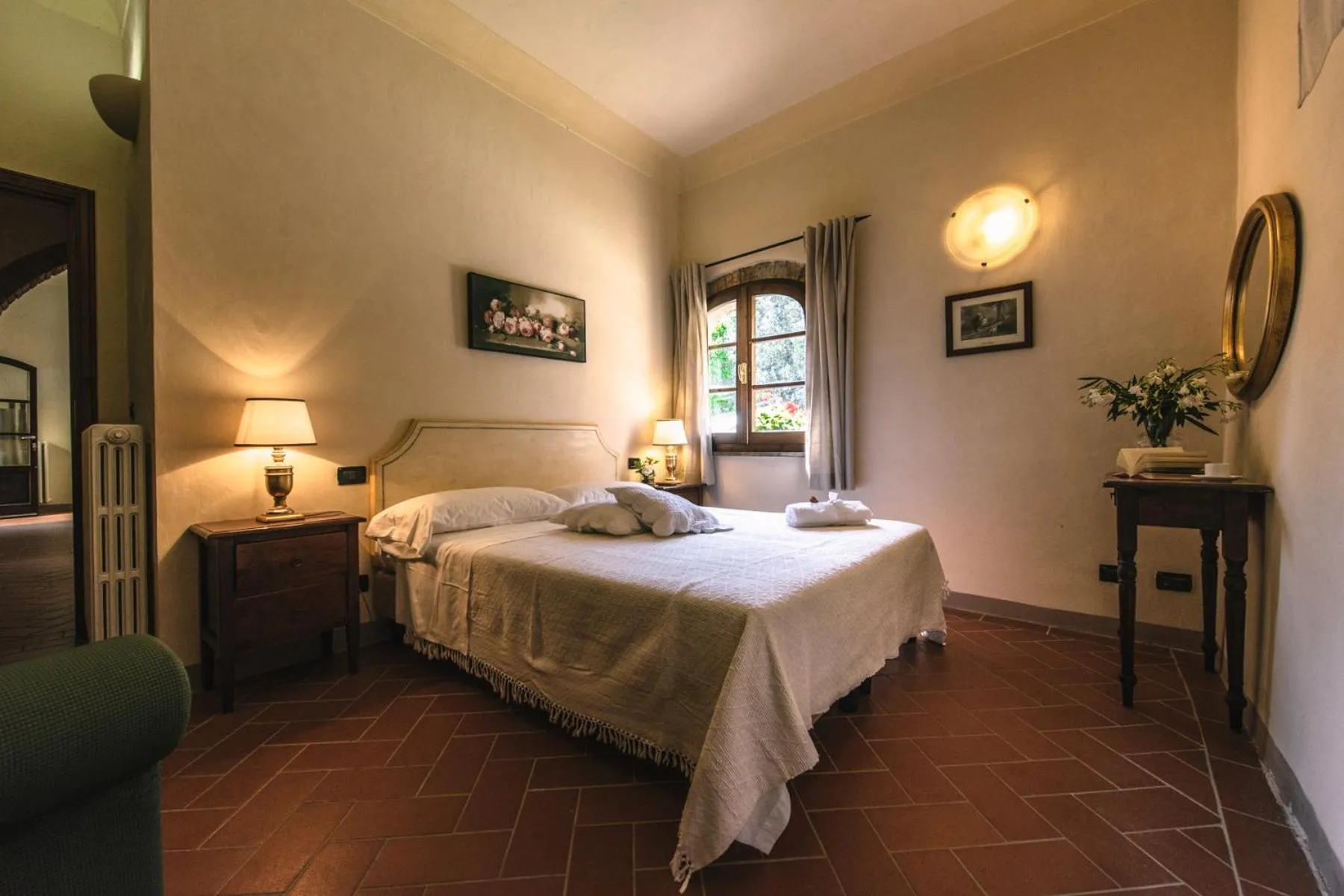 Bed in Tenuta Quarrata