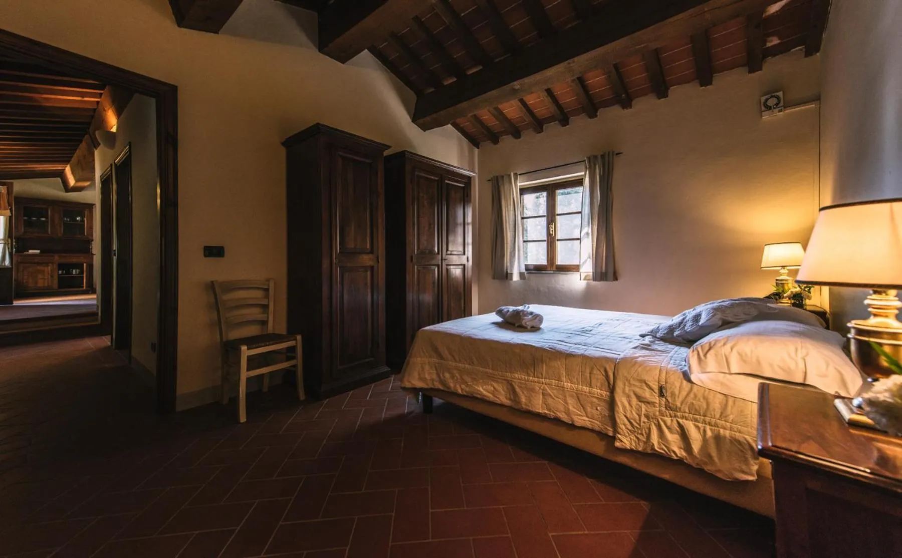Bed in Tenuta Quarrata