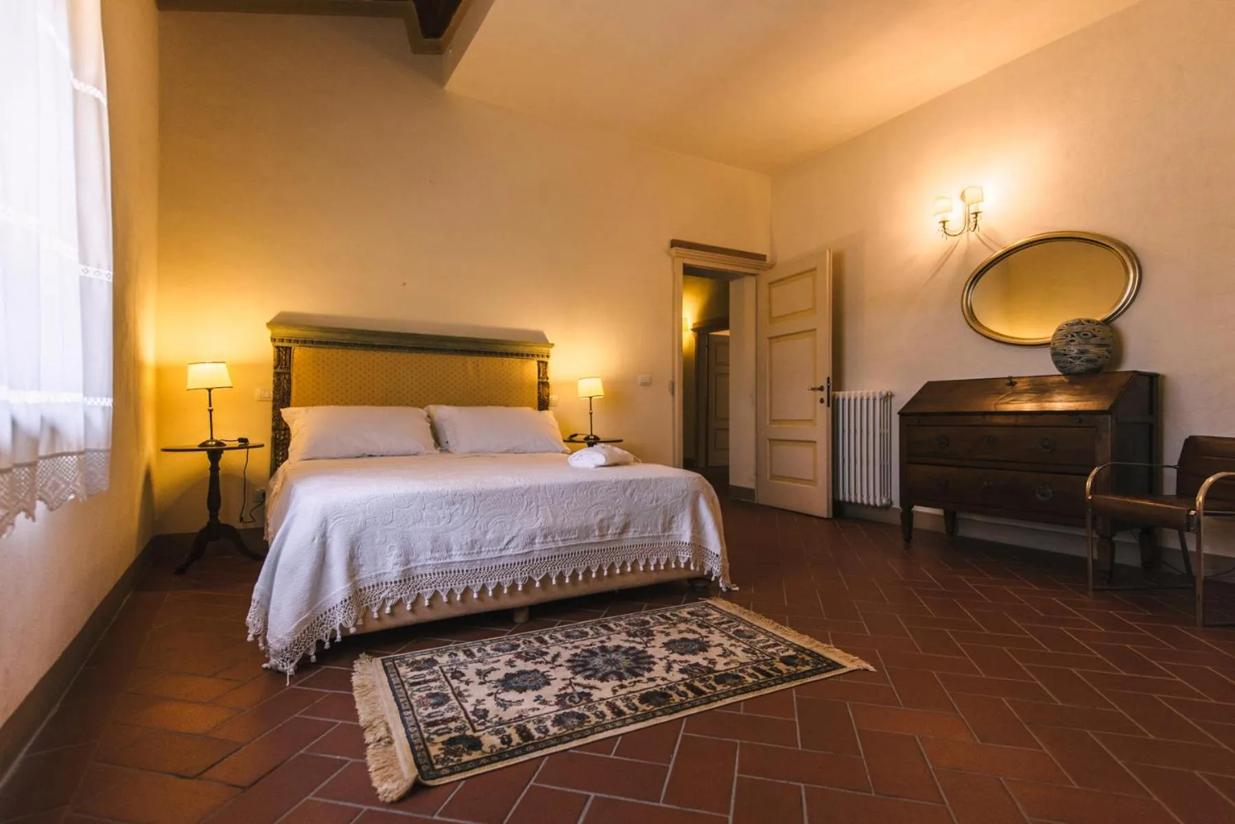 Bed in Tenuta Quarrata