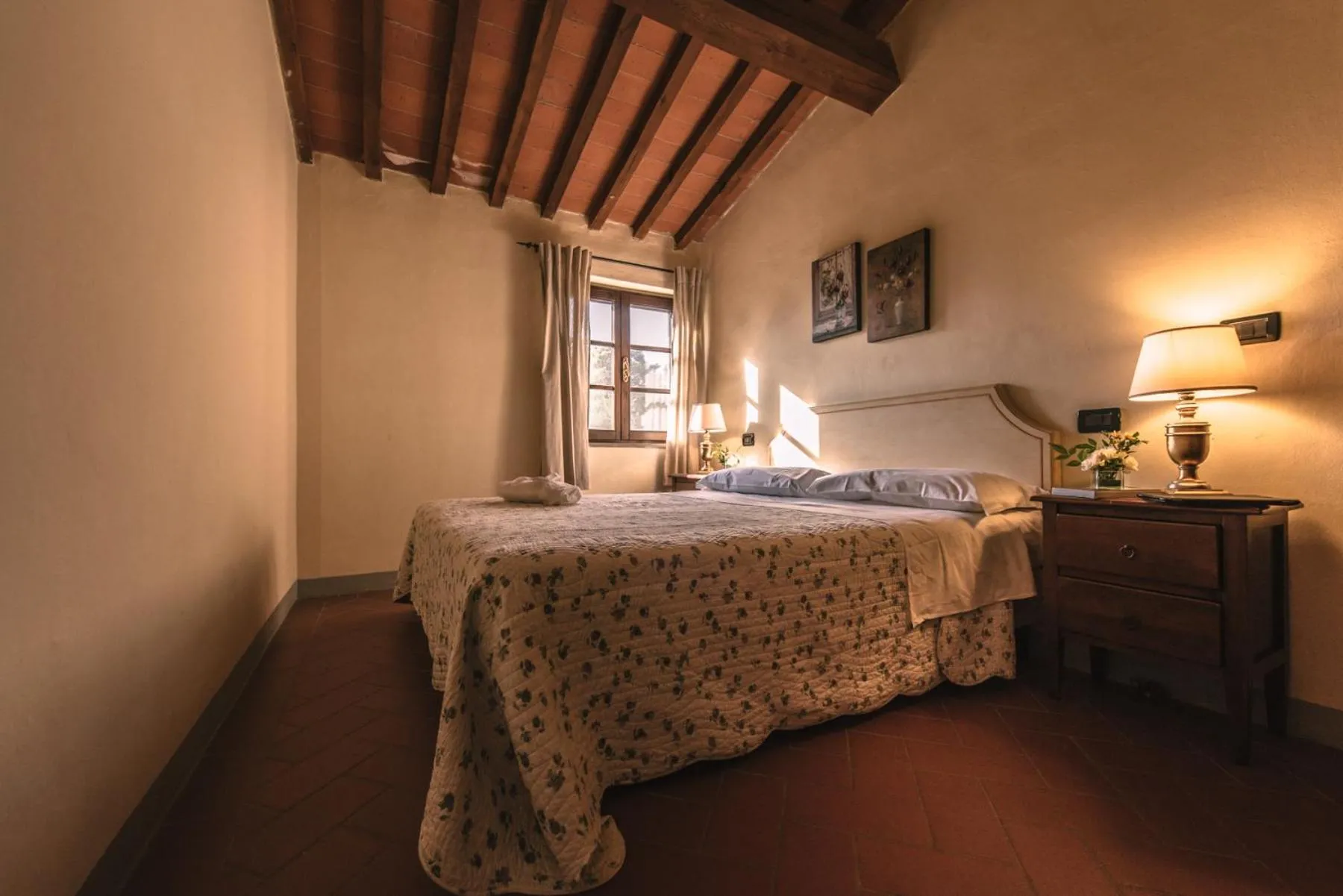 Bed in Tenuta Quarrata
