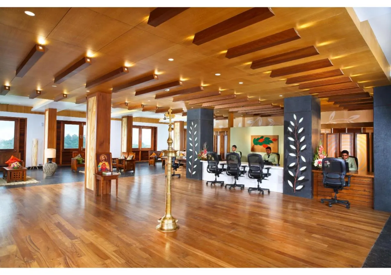 Lobby or reception in Chandys Windy Woods Munnar