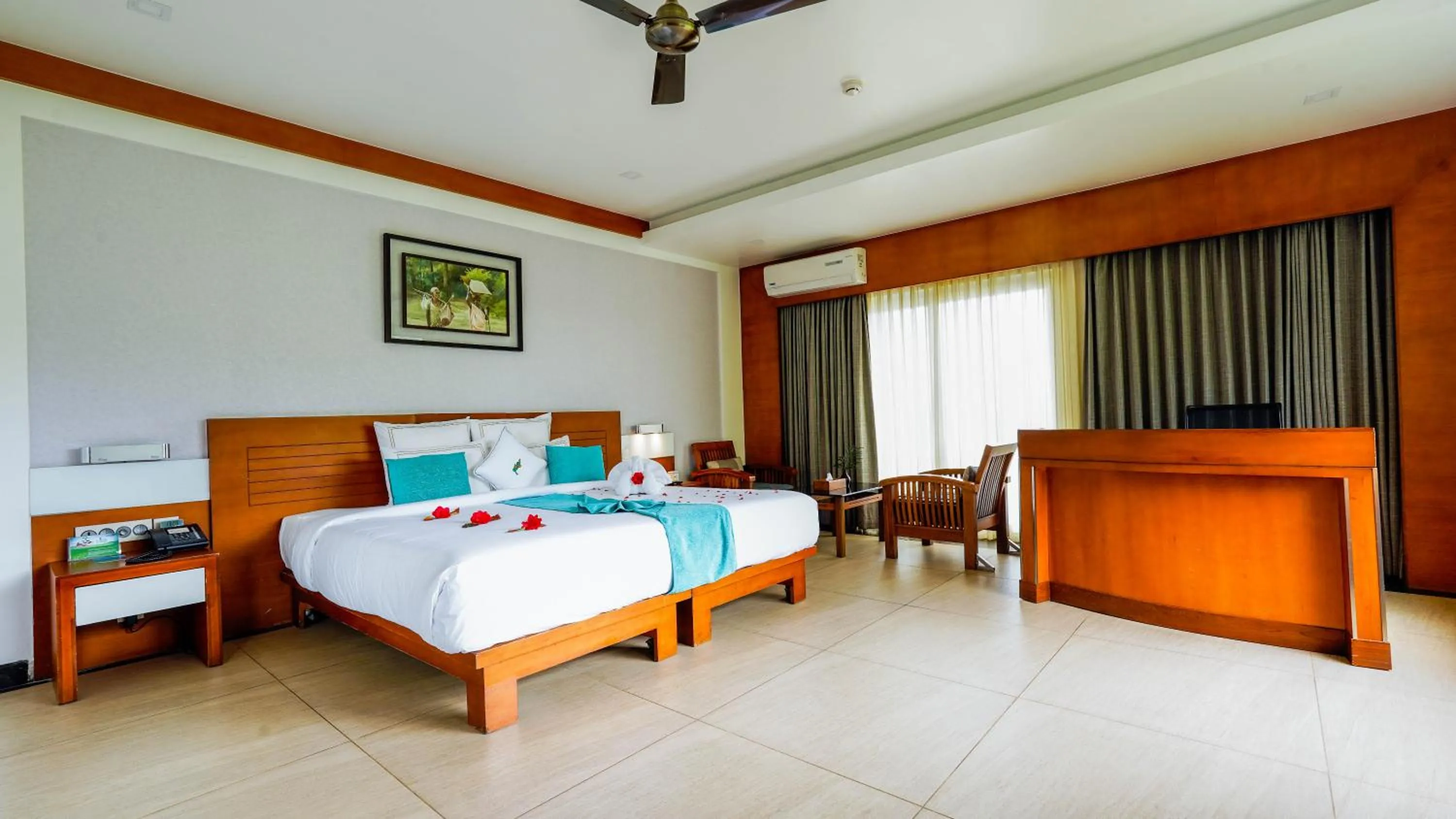 Bed in Chandys Windy Woods Munnar