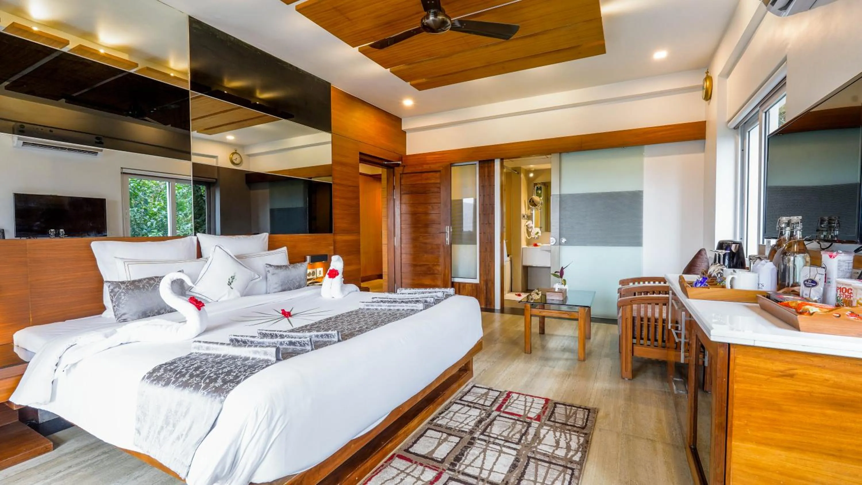 Bed in Chandys Windy Woods Munnar