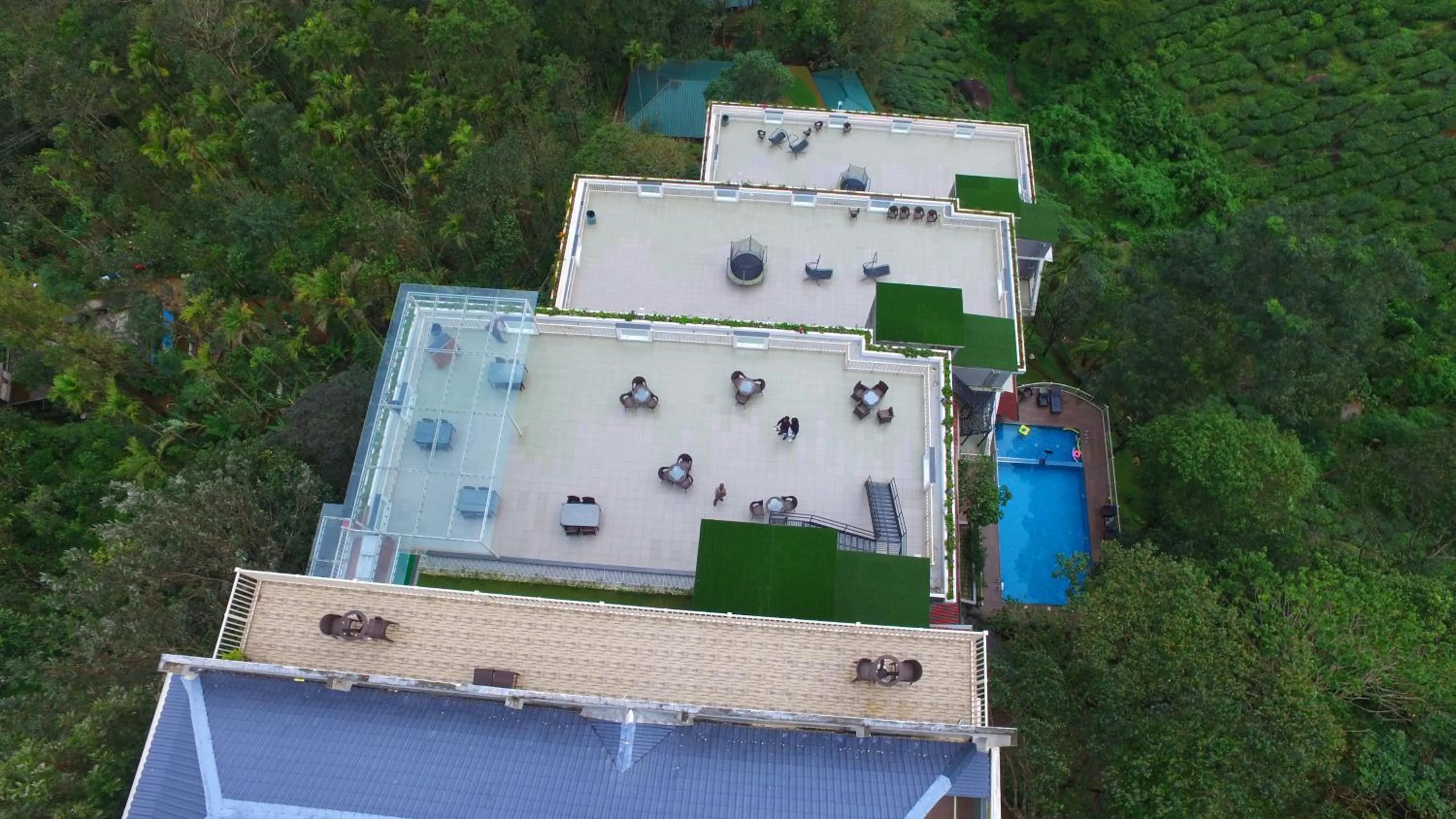 Property building in Chandys Windy Woods Munnar