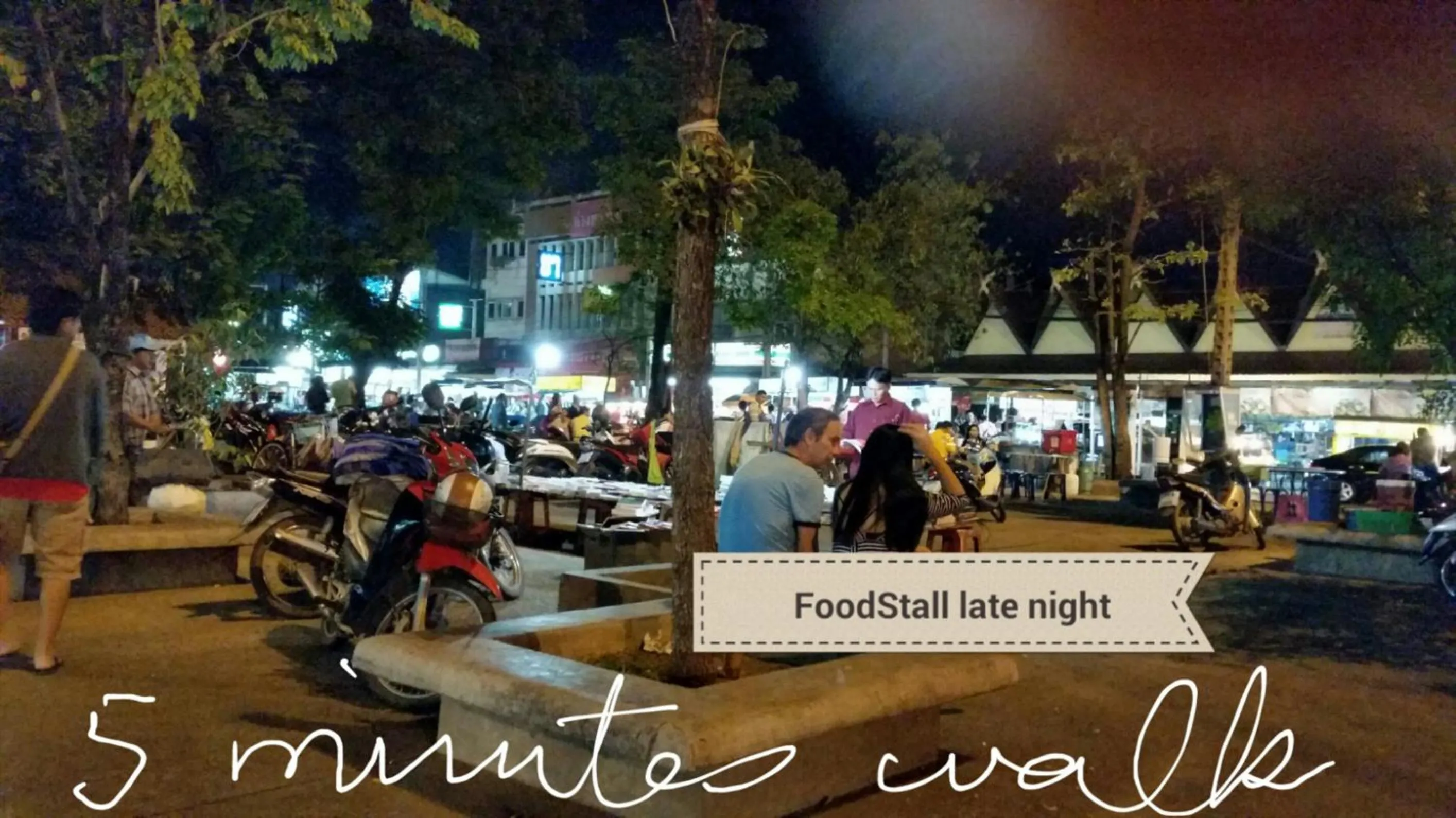 Restaurant/places to eat in Chiangmai Gate Capsule Hostel