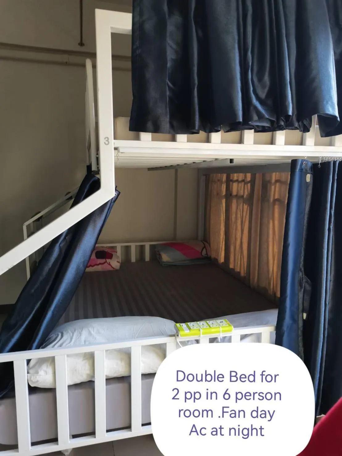 Bed in Chiangmai Gate Capsule Hostel