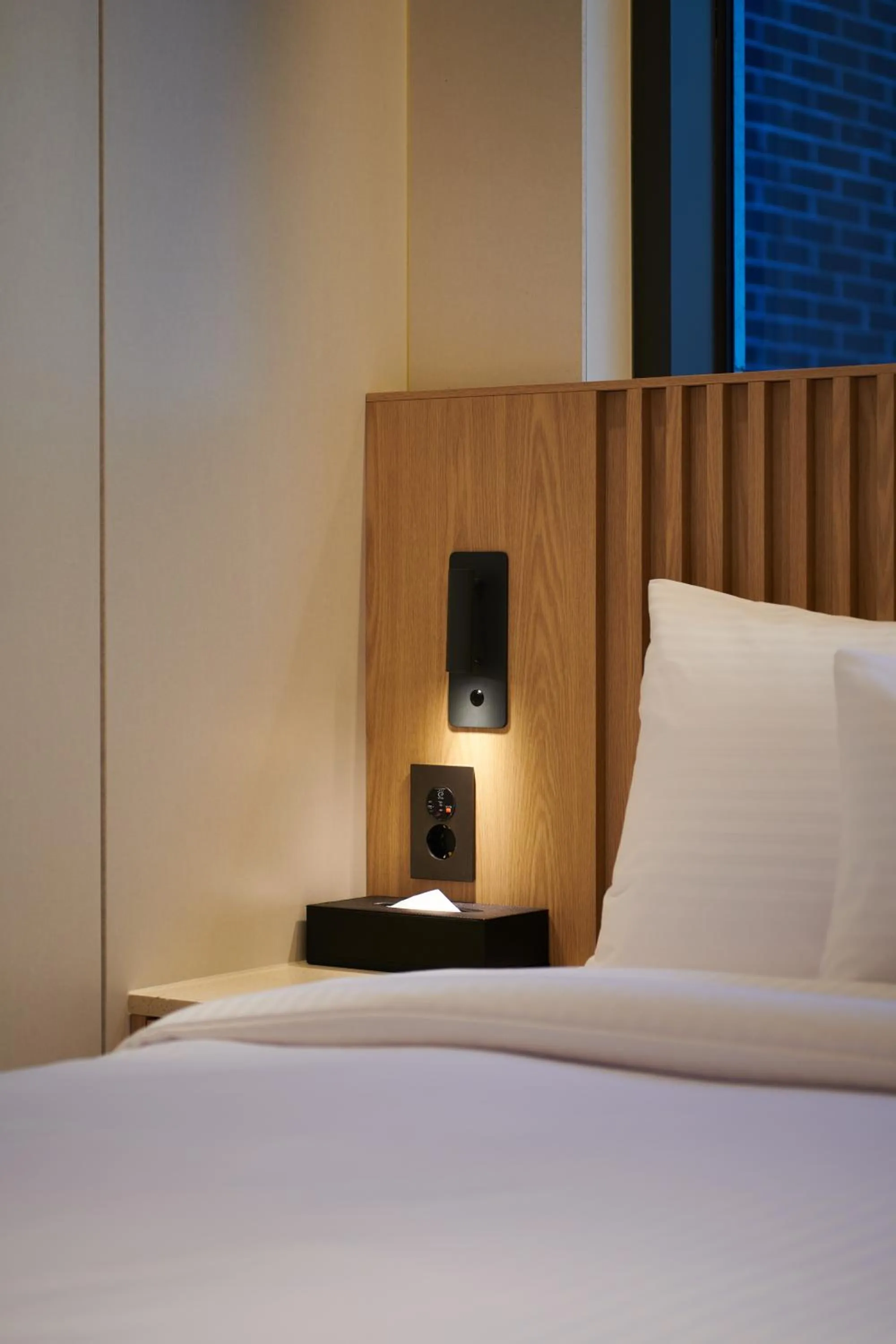 Decorative detail, Bed in N285Hotel