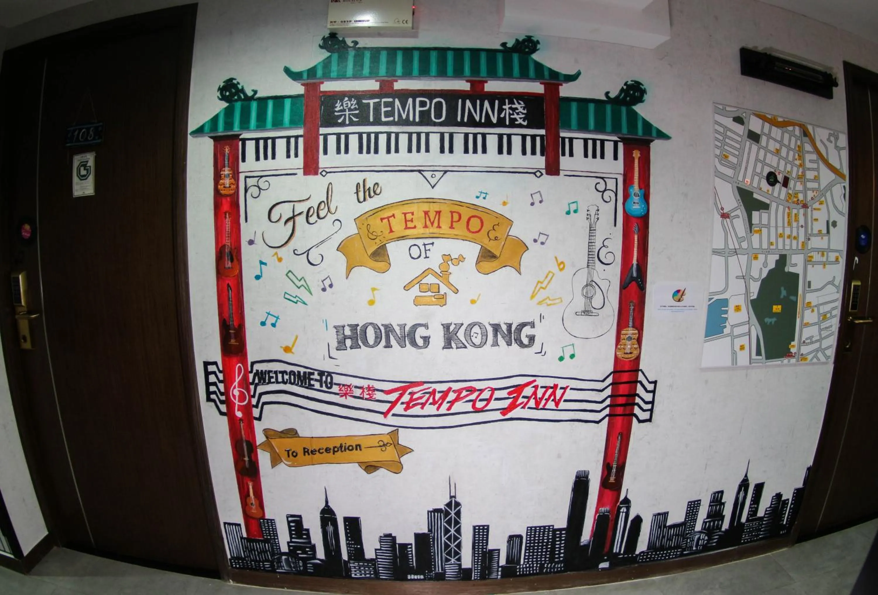 Lobby or reception in Tempo Inn West Kowloon HSR Station