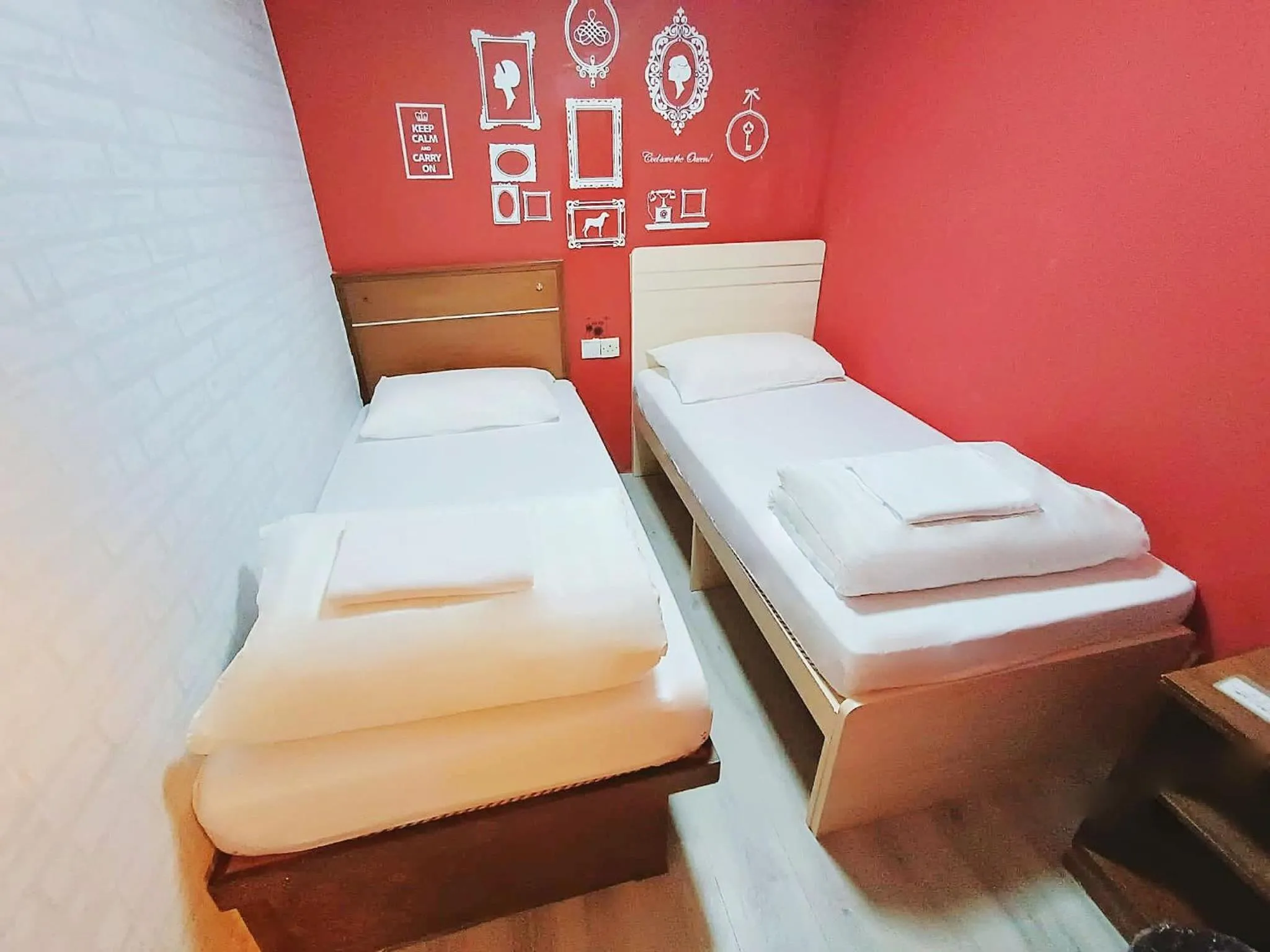 Bed in Tempo Inn West Kowloon HSR Station