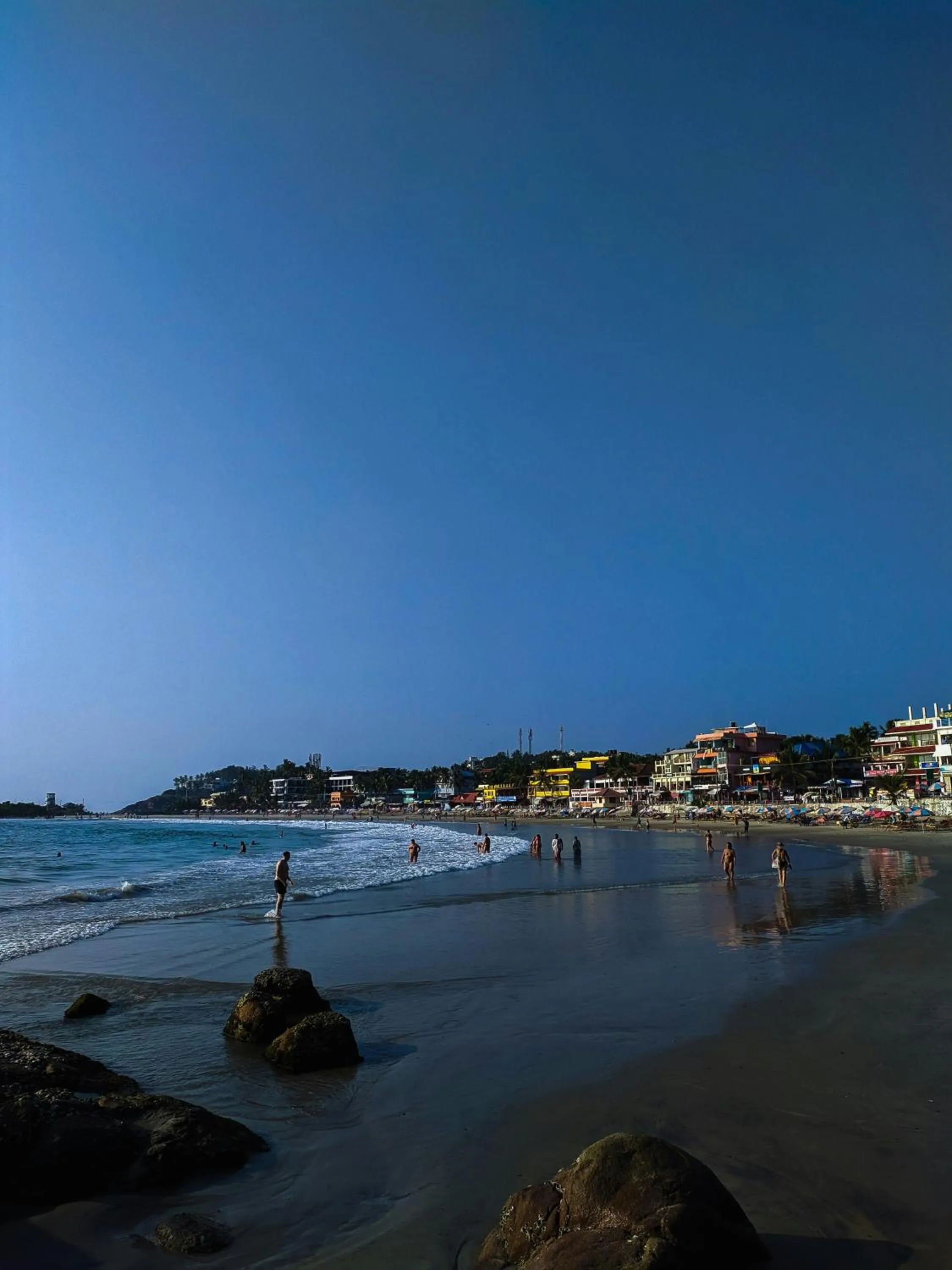 Night in Santa Maria Hostel Kovalam