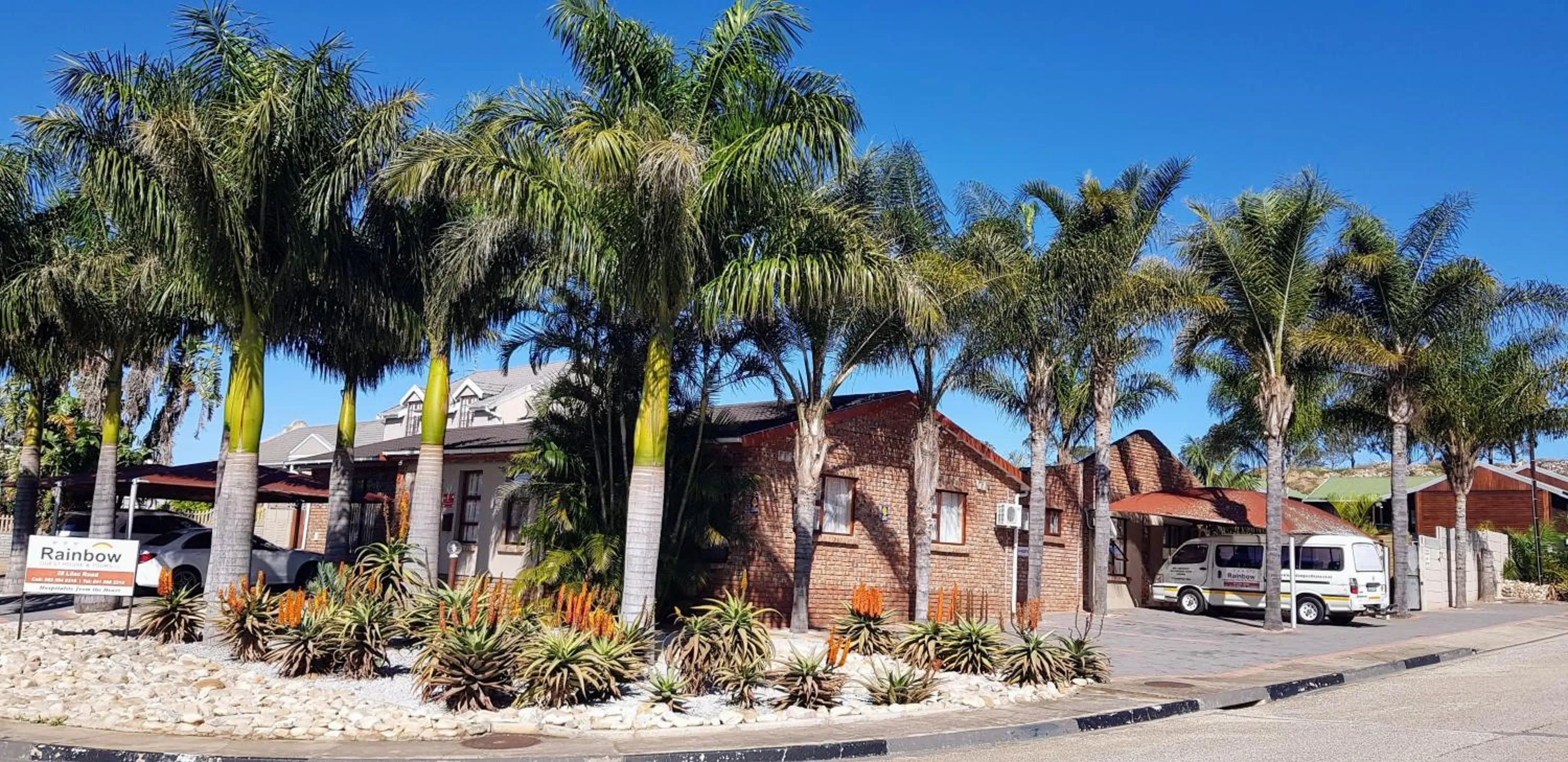 Property building in Rainbow Guest House and Tours