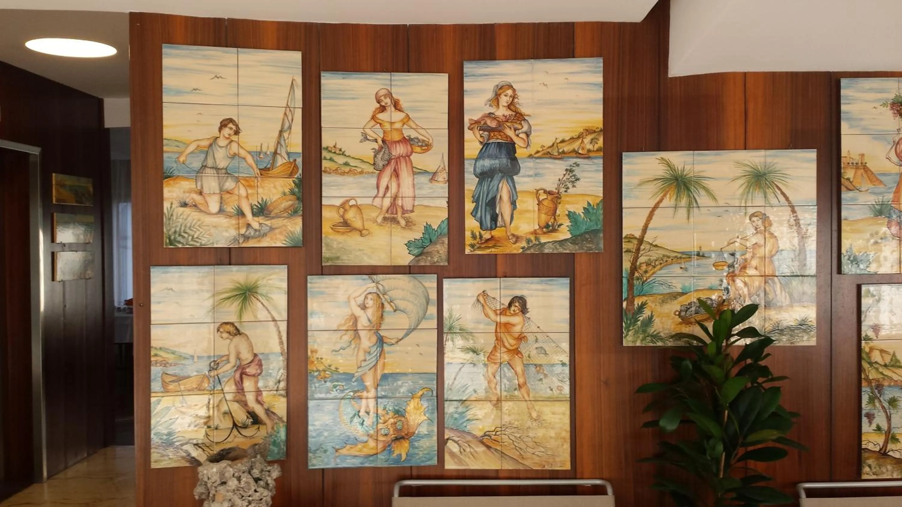 Decorative detail in Hotel Continental