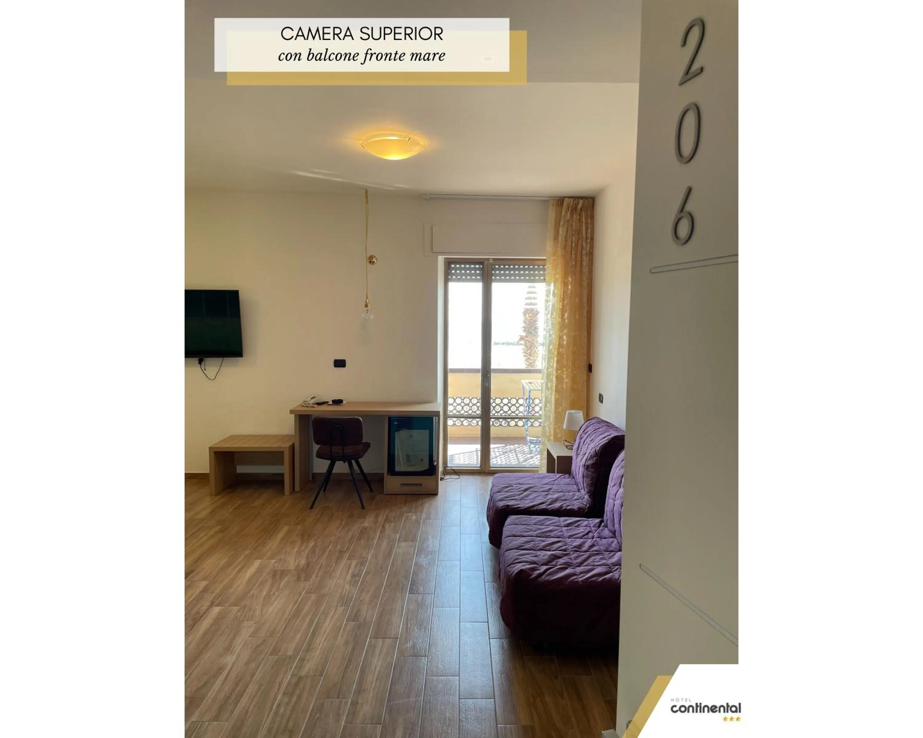 Photo of the whole room in Hotel Continental