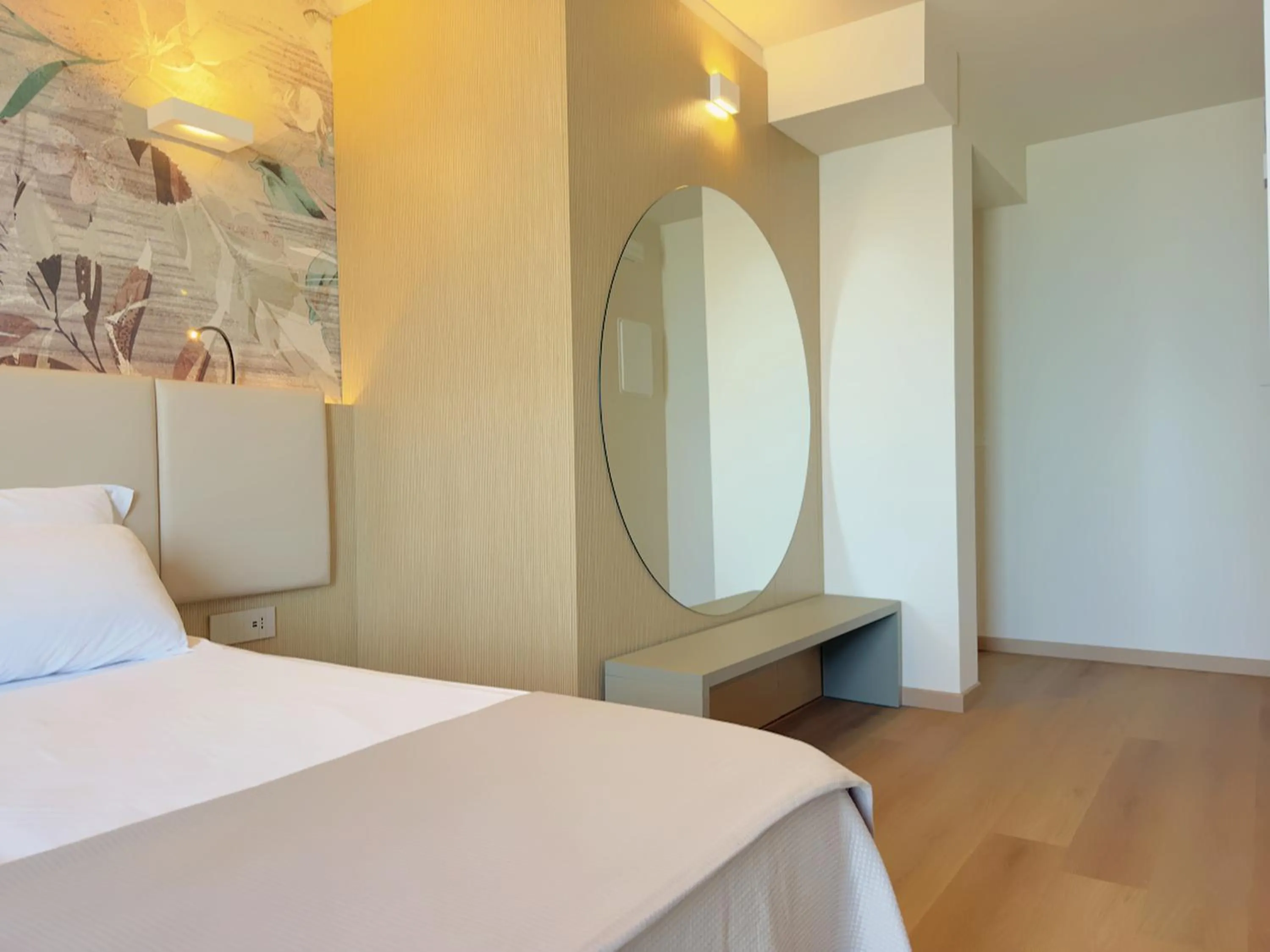 Bed in Hotel Continental