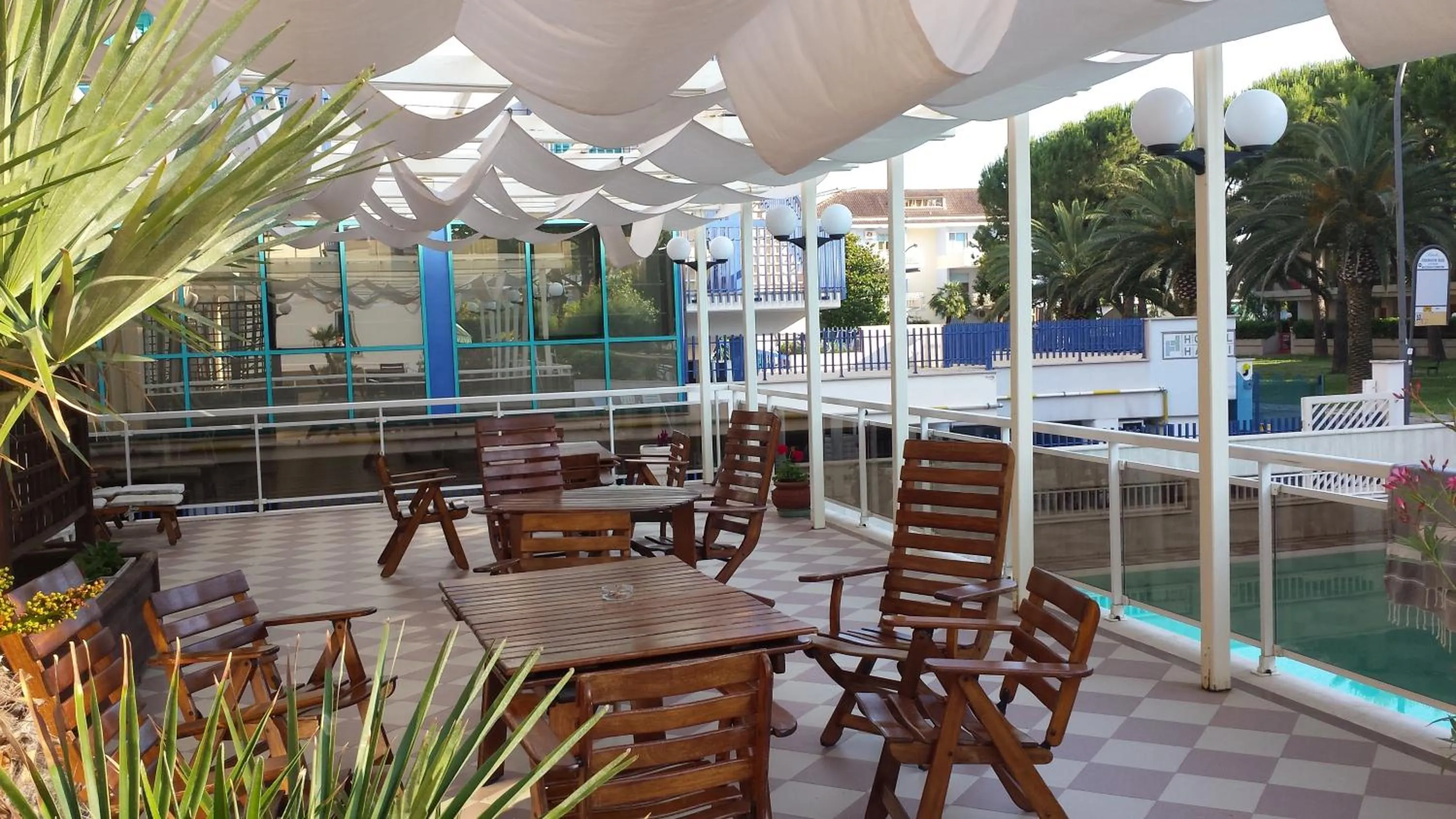 Balcony/Terrace in Hotel Continental