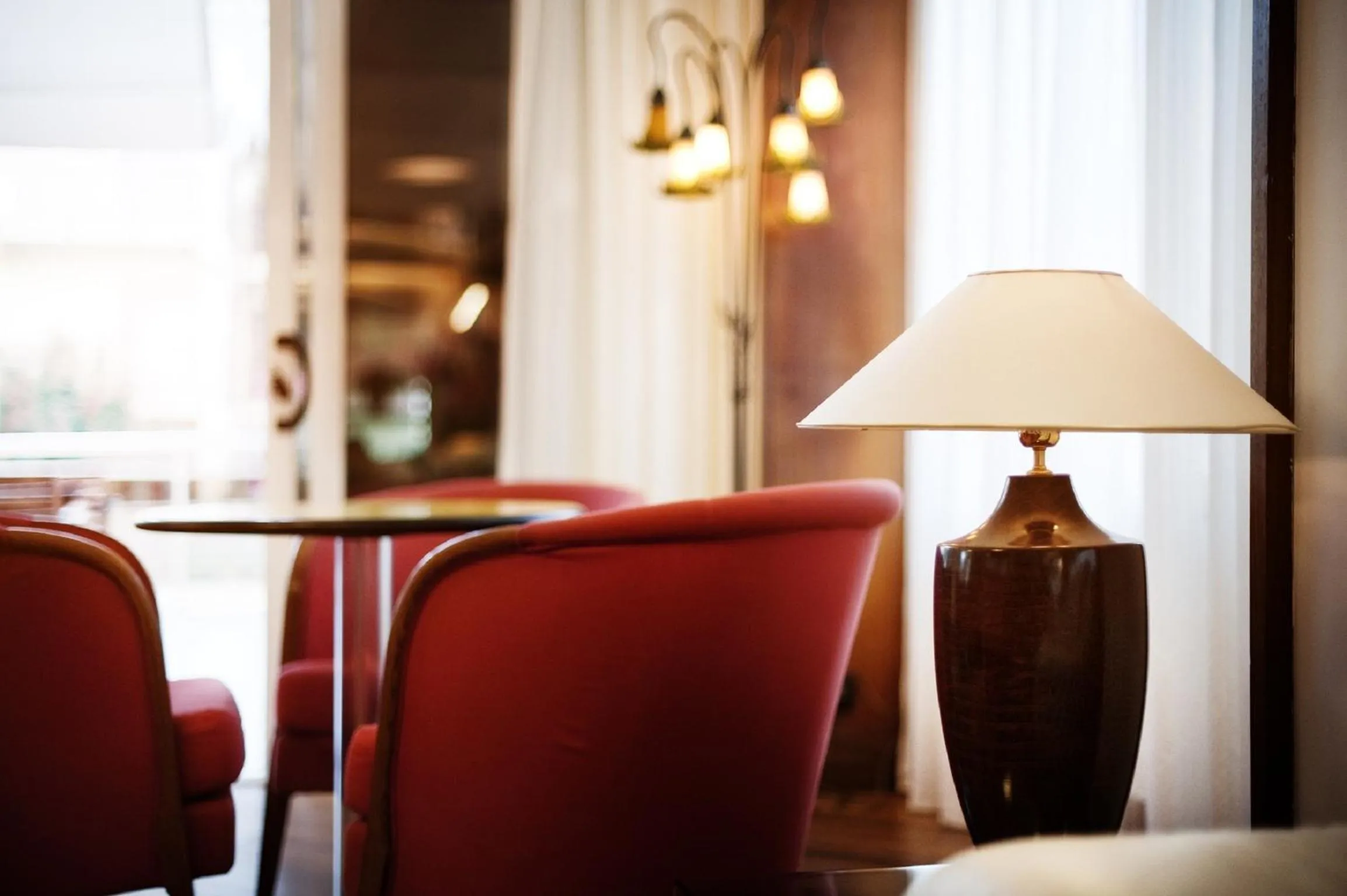 Communal lounge/ TV room in Hotel Continental