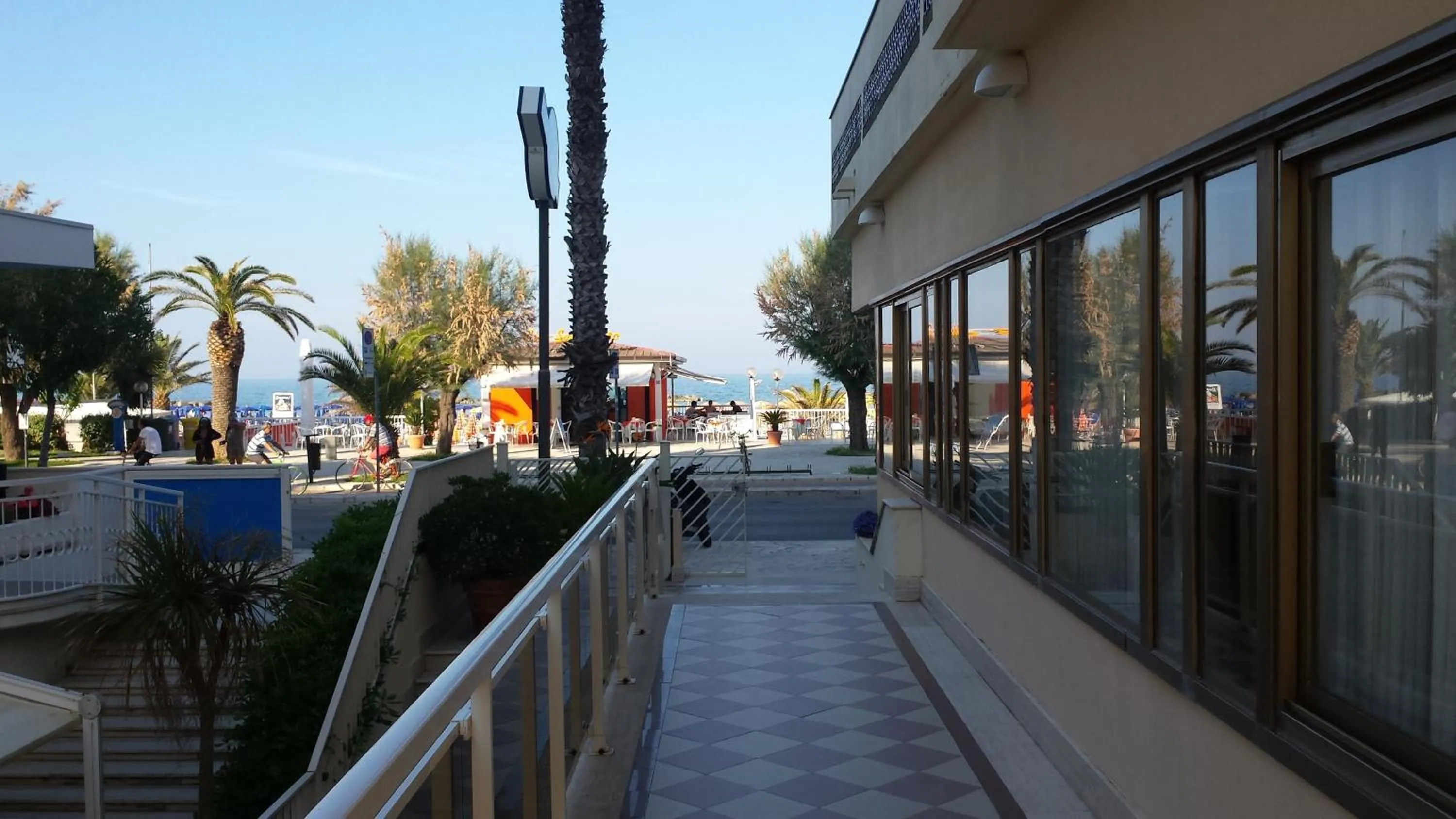 Balcony/Terrace in Hotel Continental
