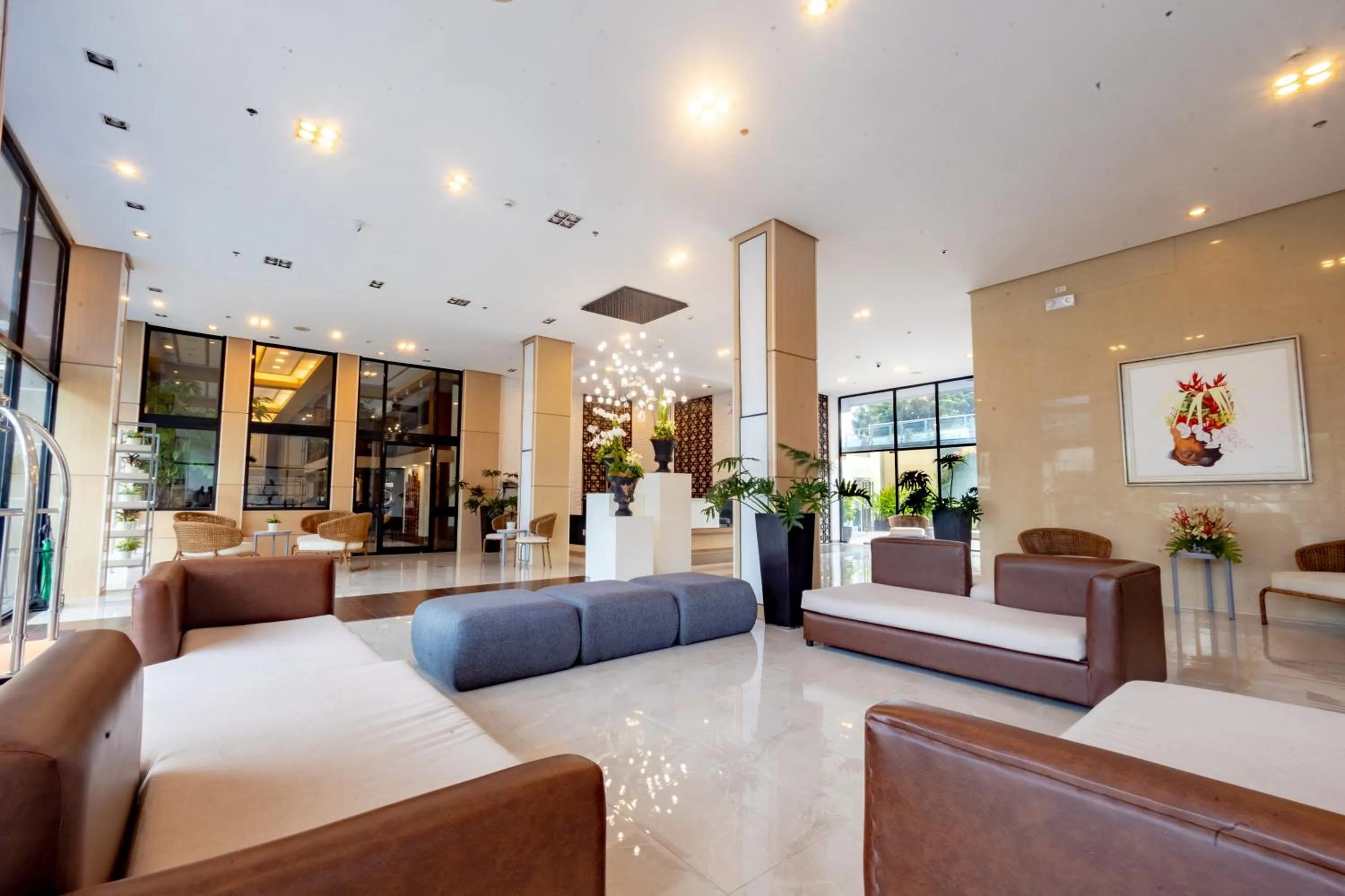 Seating area in The Isabelle Hotel