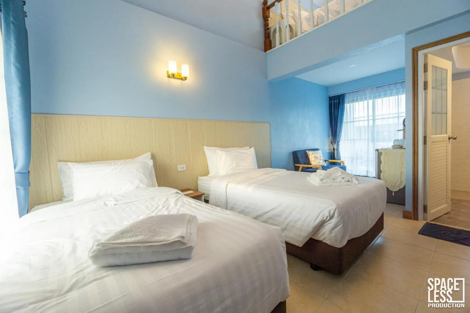 Bed in The Autumn Creek Chiangrai