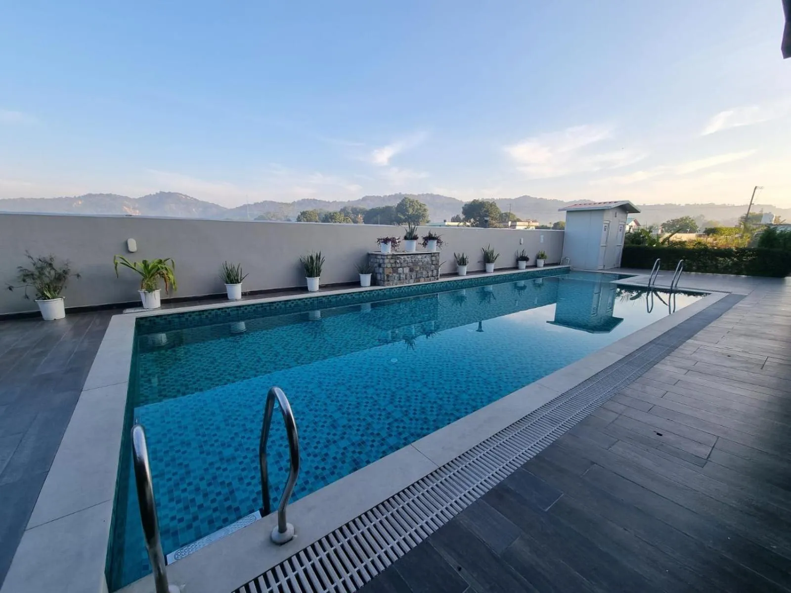 Pool view in Eminence The Corbett