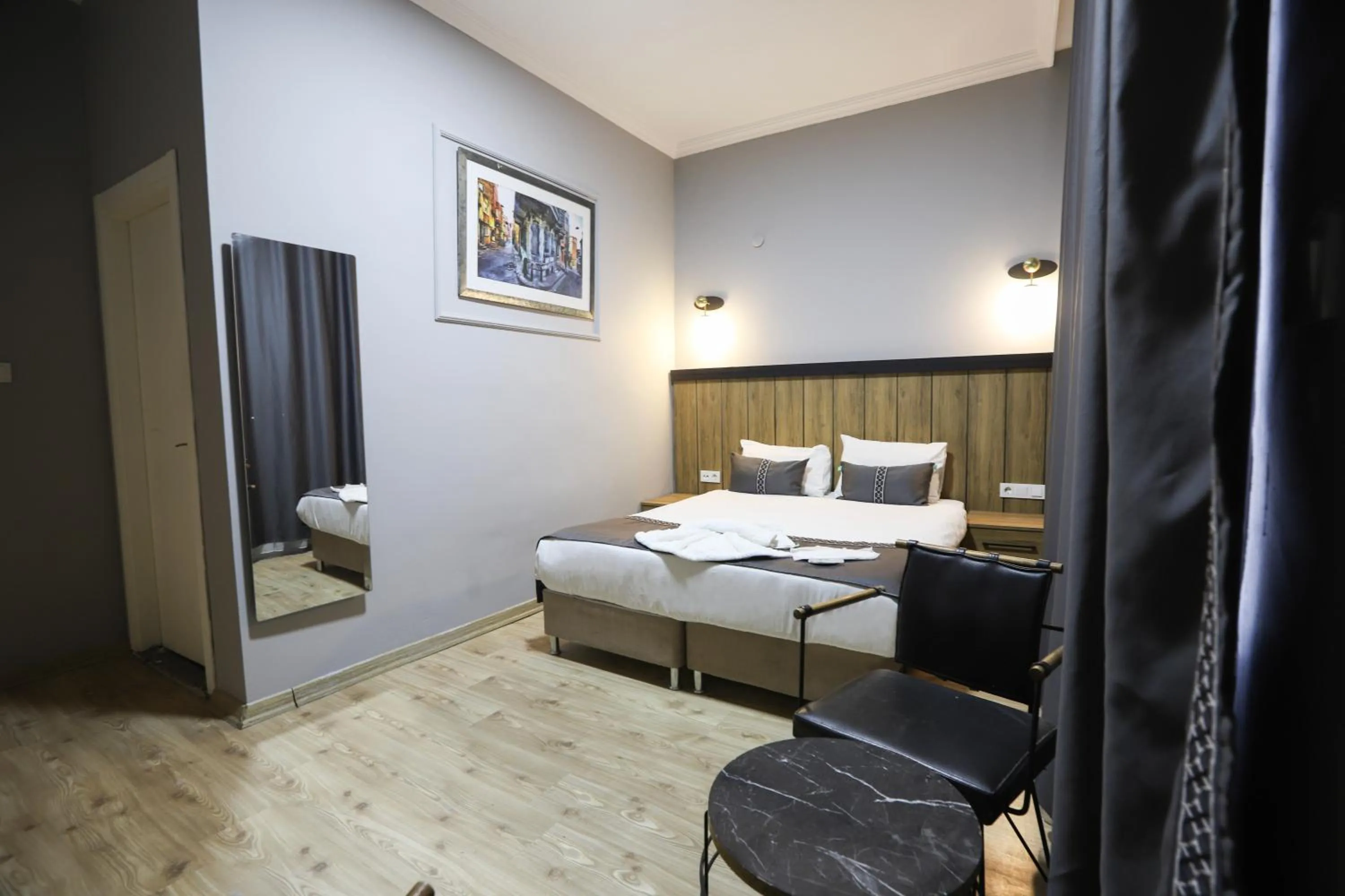 Bed in LA PERA SUİTES