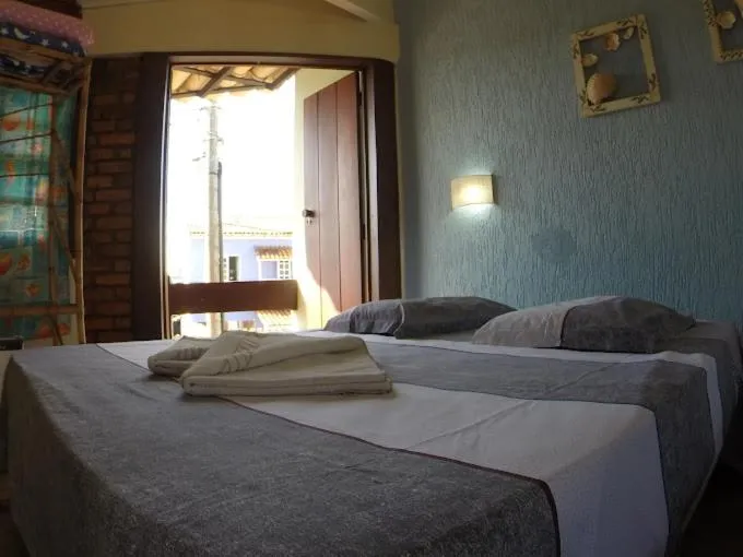 Bed in Pousada do Capitão