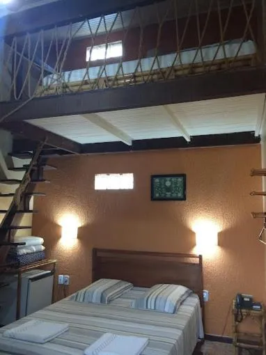 Bed in Pousada do Capitão