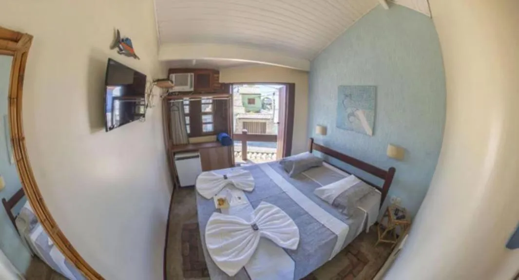 Bed in Pousada do Capitão