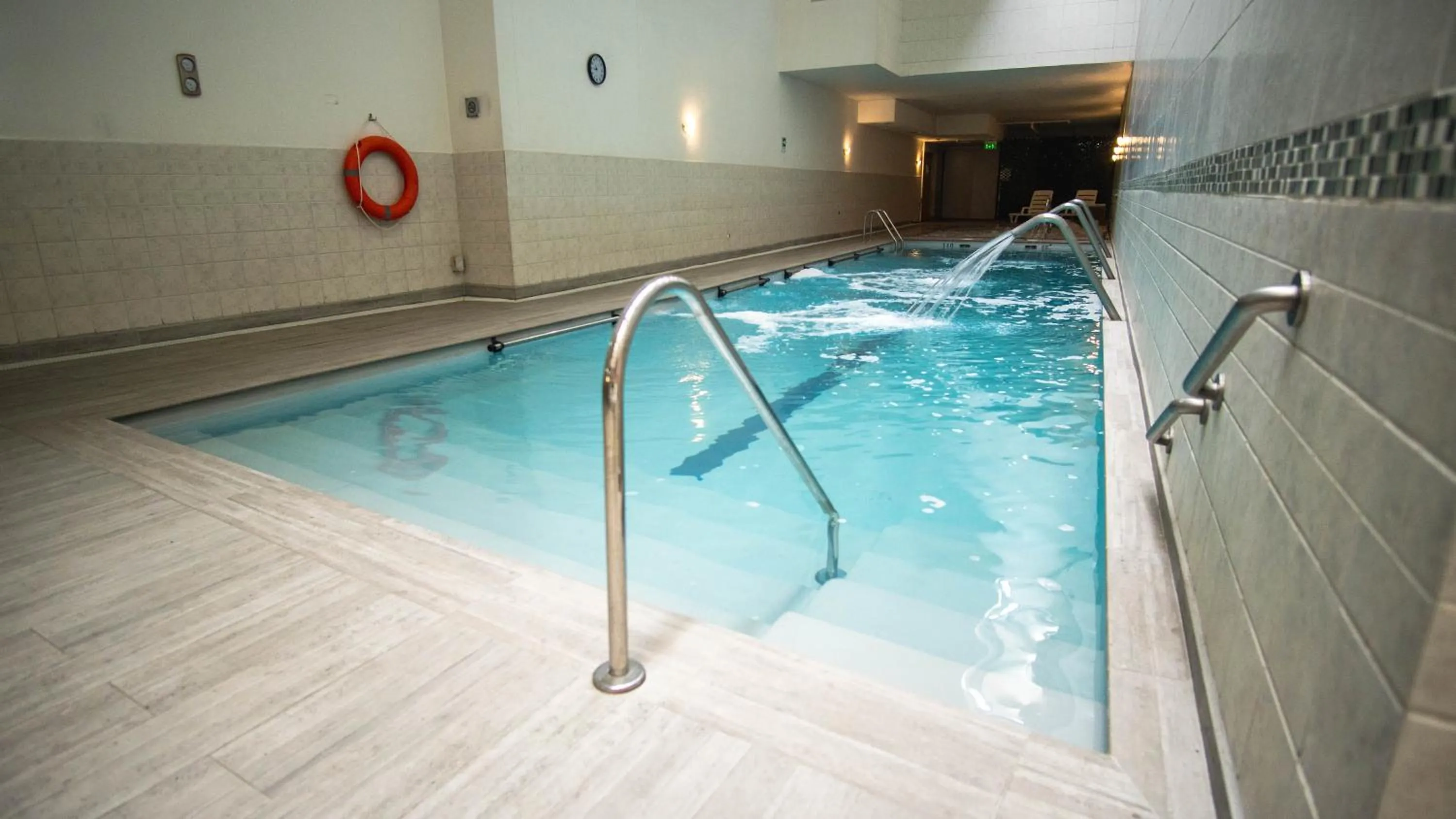 Pool view in Novotel Santiago Vitacura