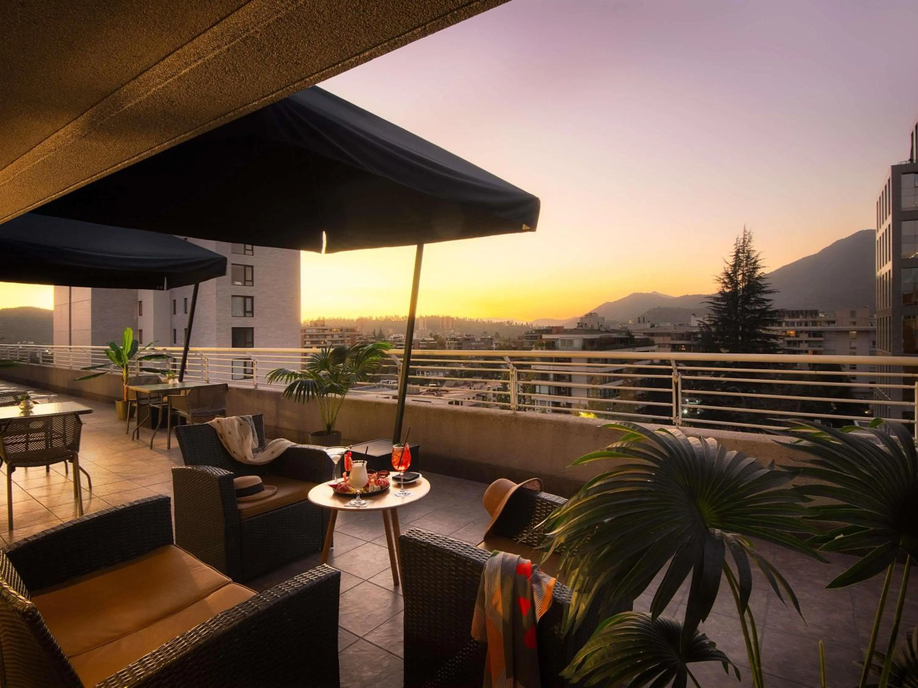 Bedroom in Novotel Santiago Vitacura