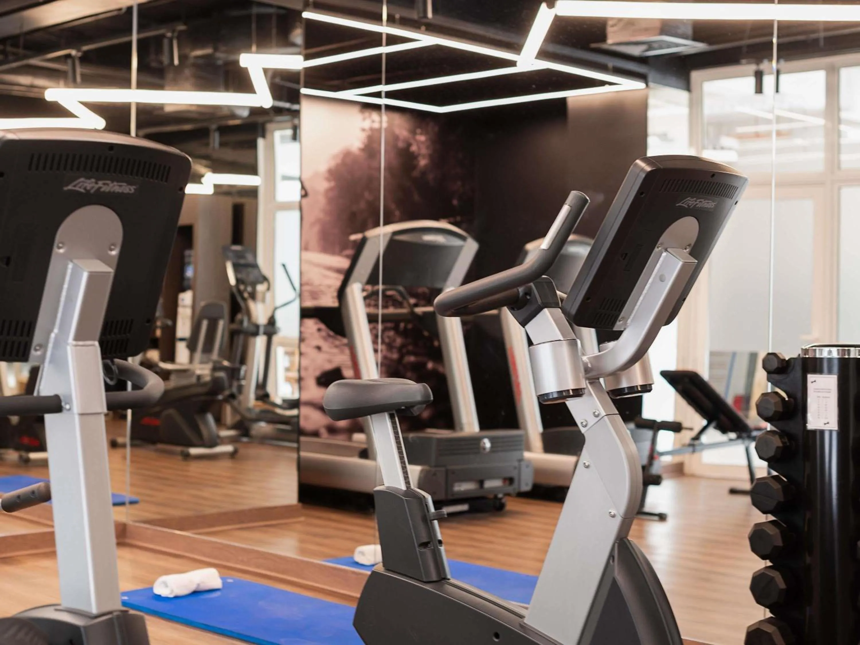 Fitness centre/facilities in Novotel Santiago Vitacura