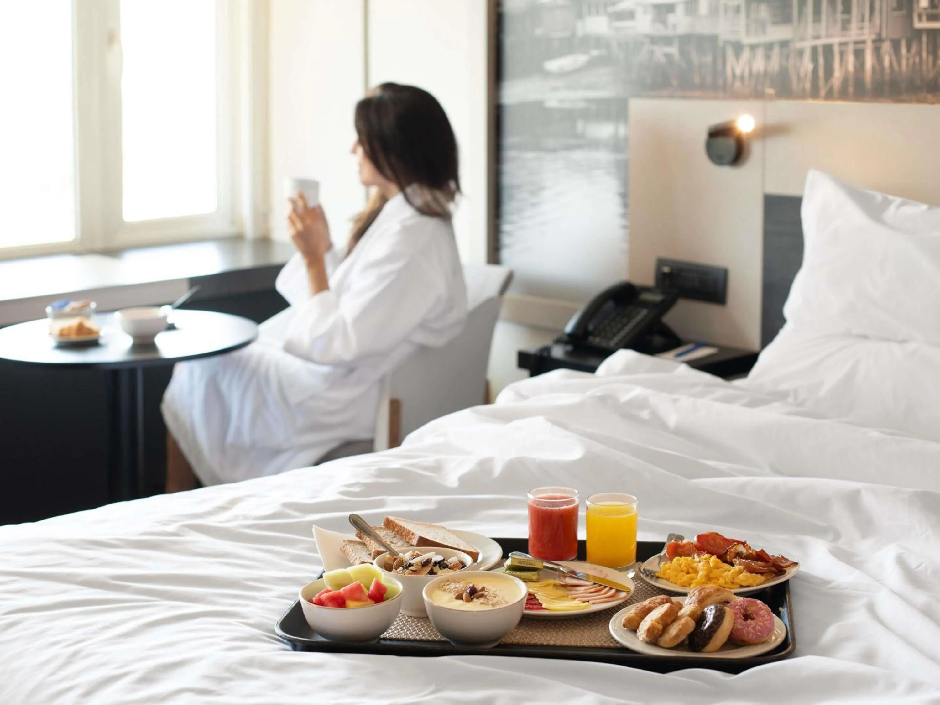 Bedroom, Bed in Novotel Santiago Vitacura