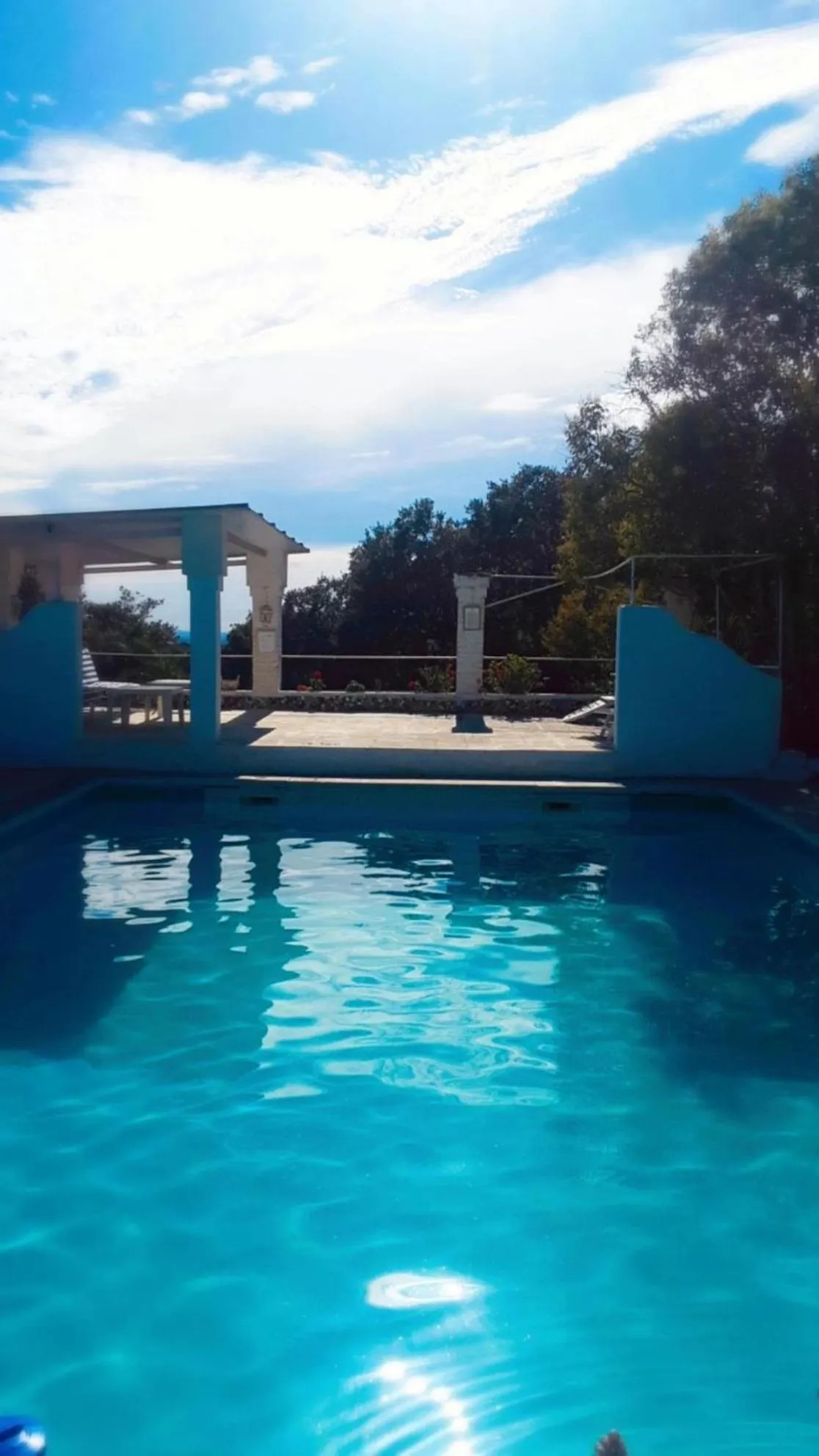 Swimming pool in Hotel Rural El Vaqueril